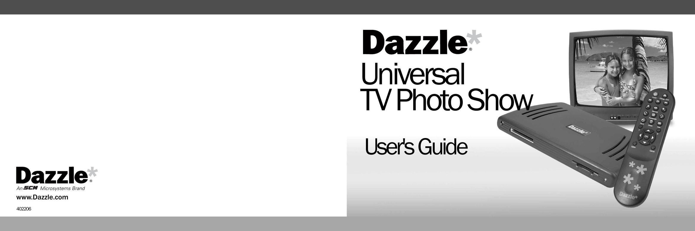 Dazzle Multimedia Universal TV Photo Show Universal Remote User Manual