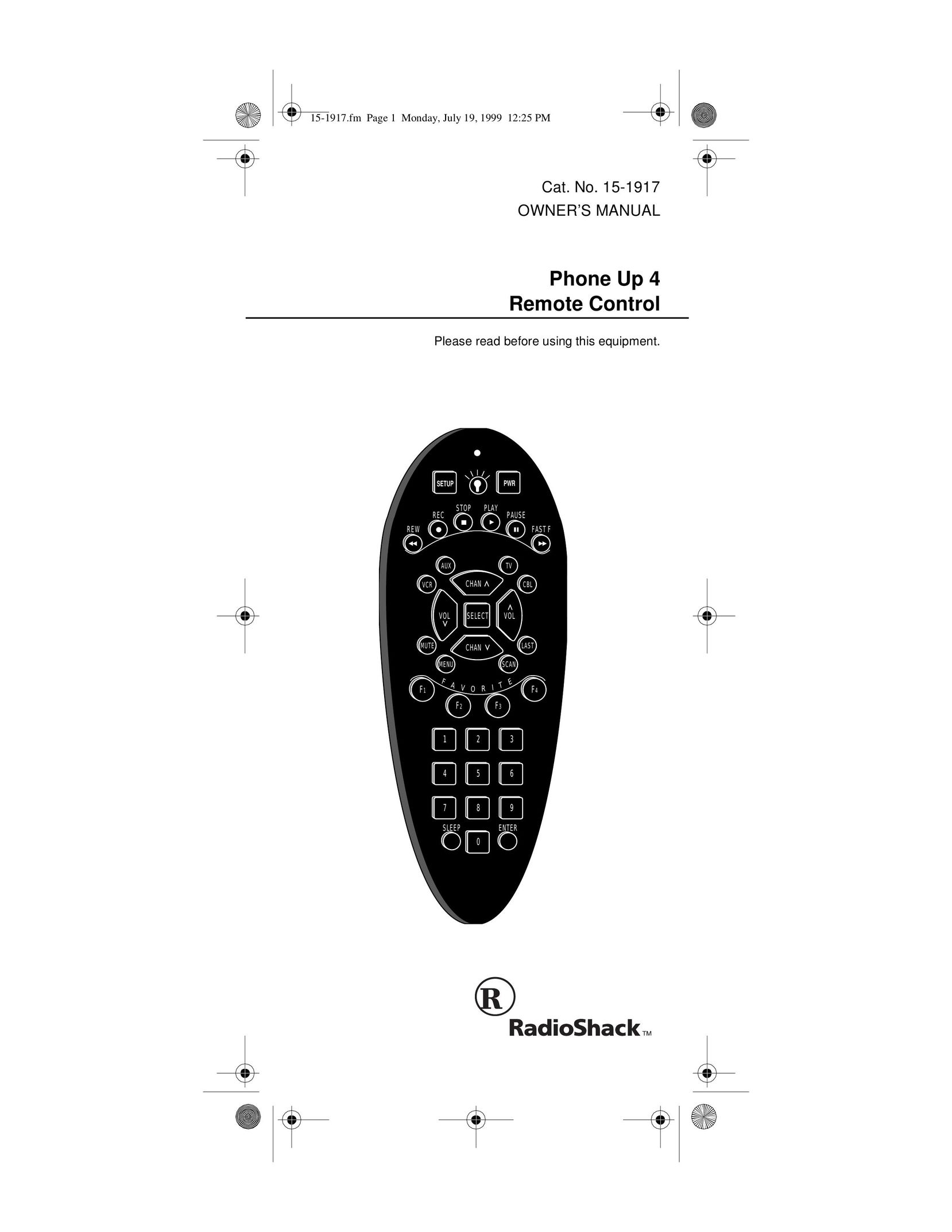 Electrohome 4 Universal Remote User Manual