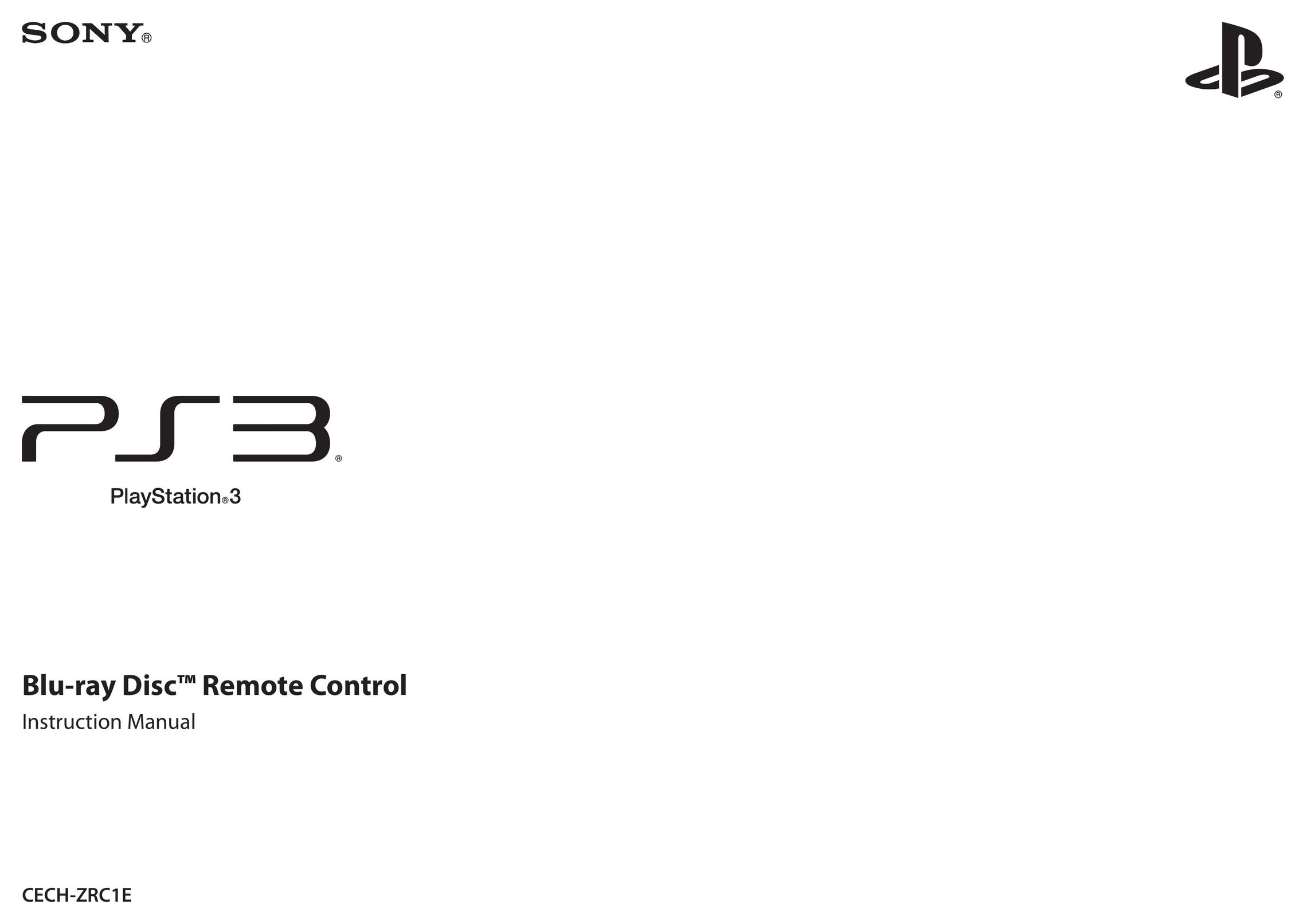 Hitachi CECH-ZRC1E Universal Remote User Manual