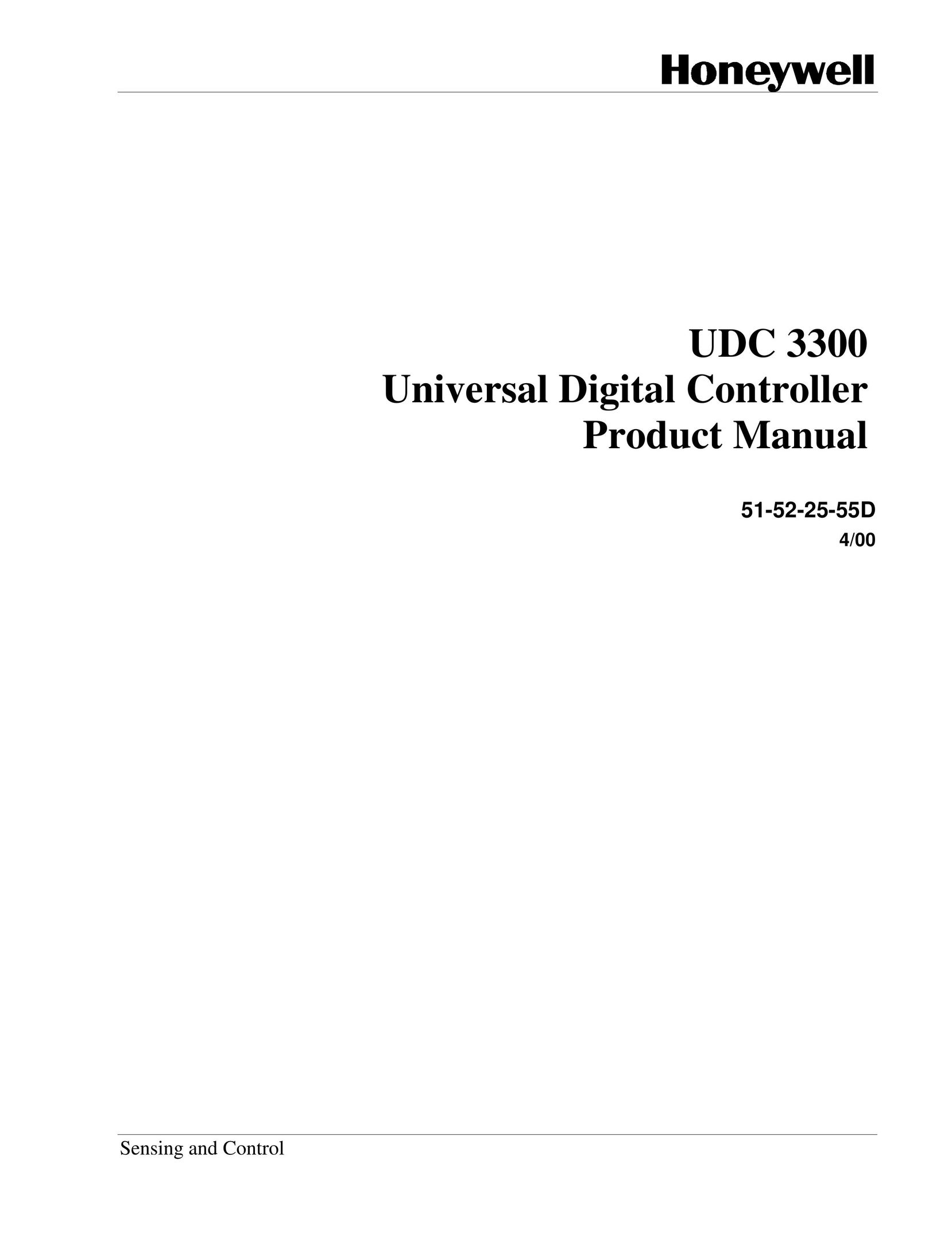 Honeywell UDC 3300 Universal Remote User Manual