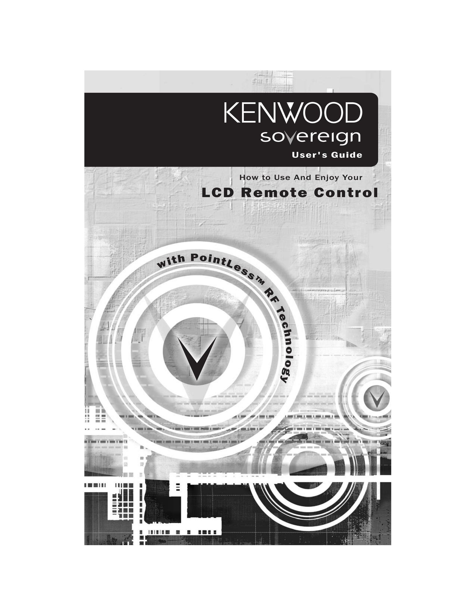 Kenwood LCD Remote Control Universal Remote User Manual