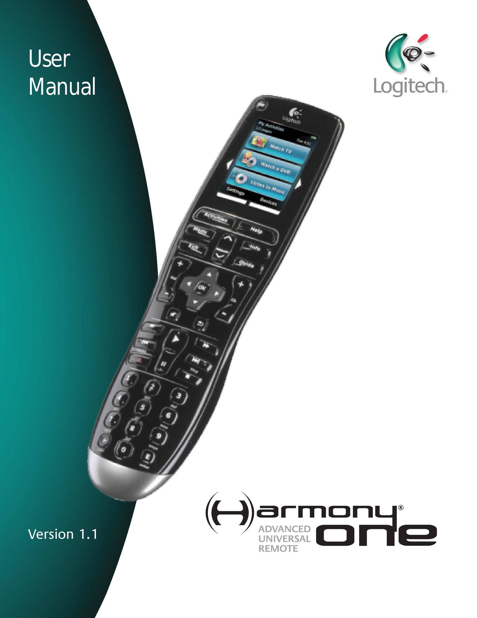 Logitech 915-000099 Universal Remote User Manual