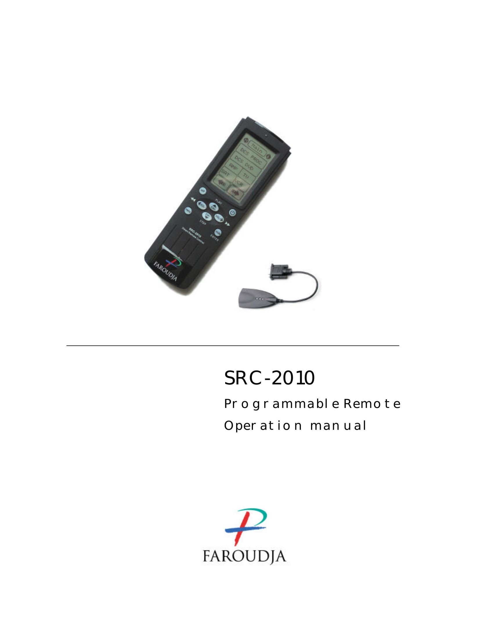 Meridian Audio SRC-2010 Universal Remote User Manual