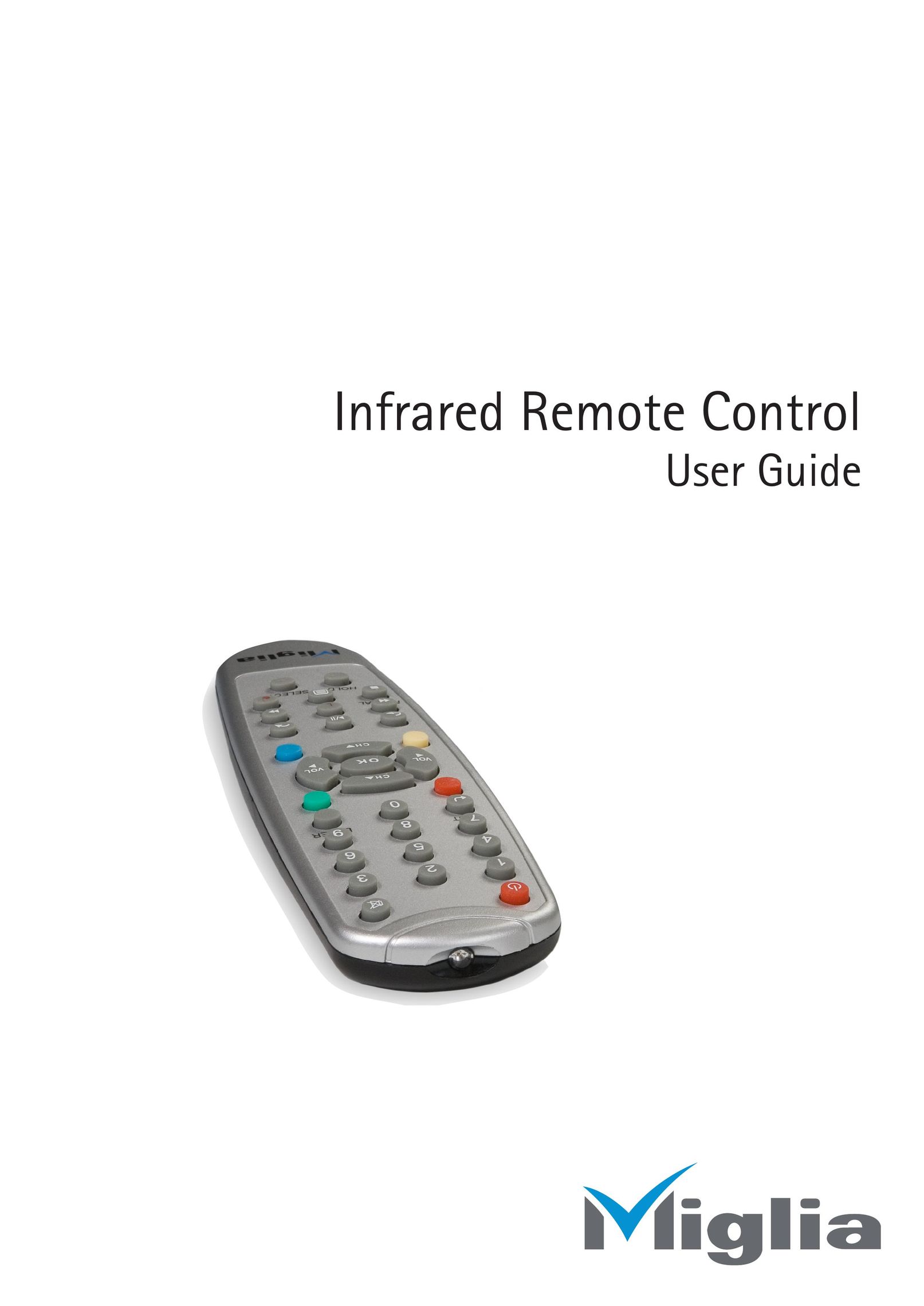 Miglia Technology Infrared Remote Control Universal Remote User Manual