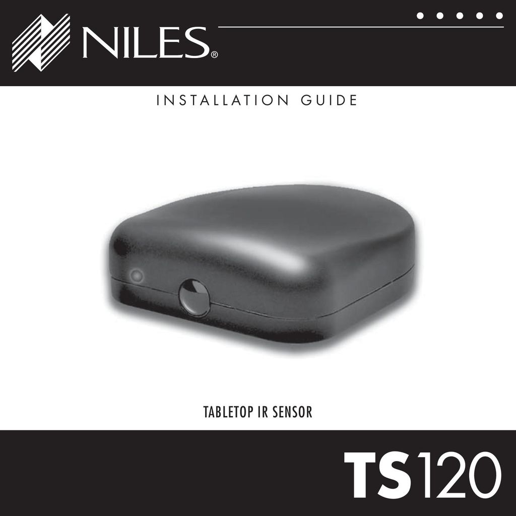Niles Audio TS120 Universal Remote User Manual