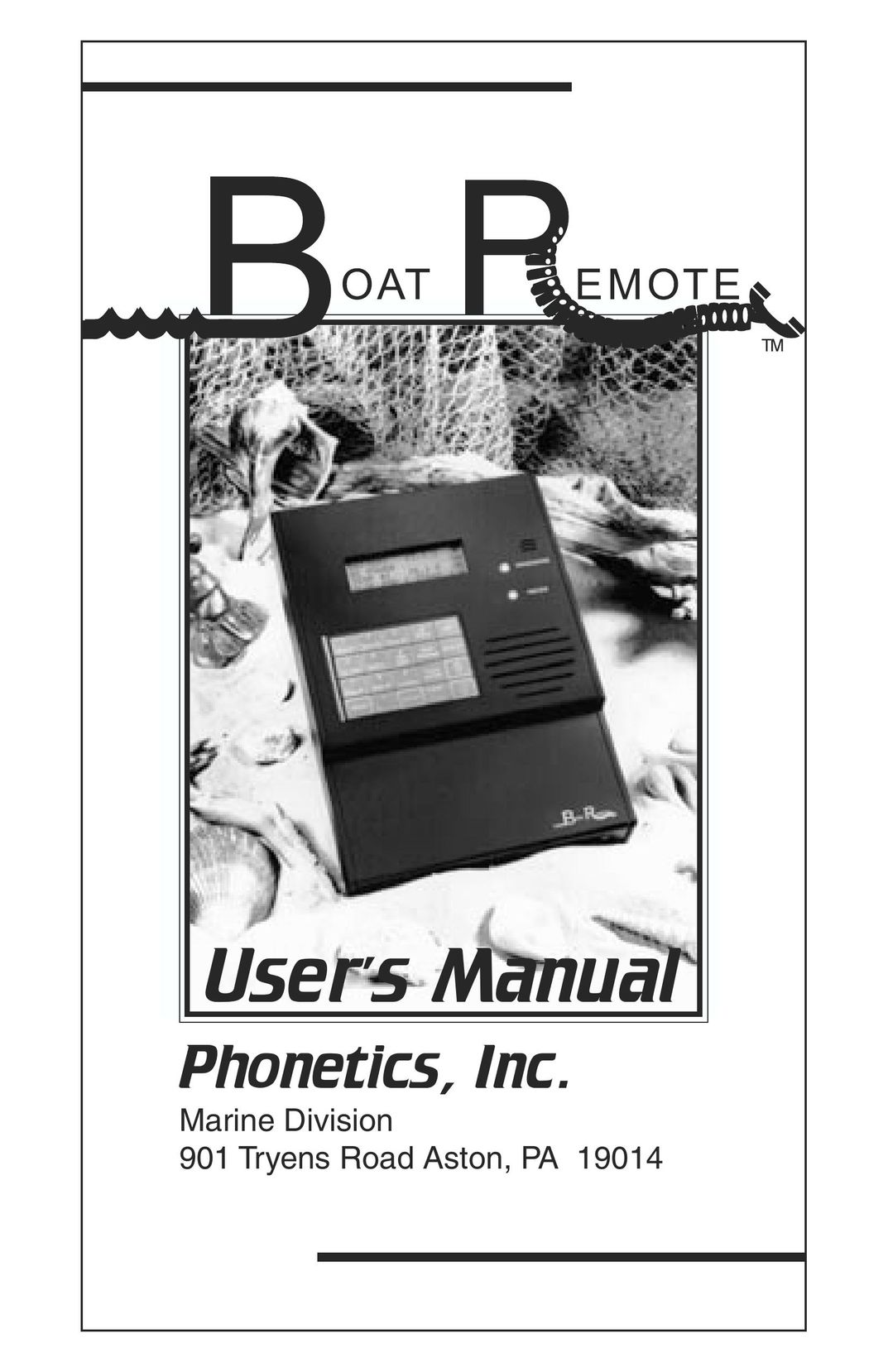 Phonetics Boat Remote Universal Remote User Manual