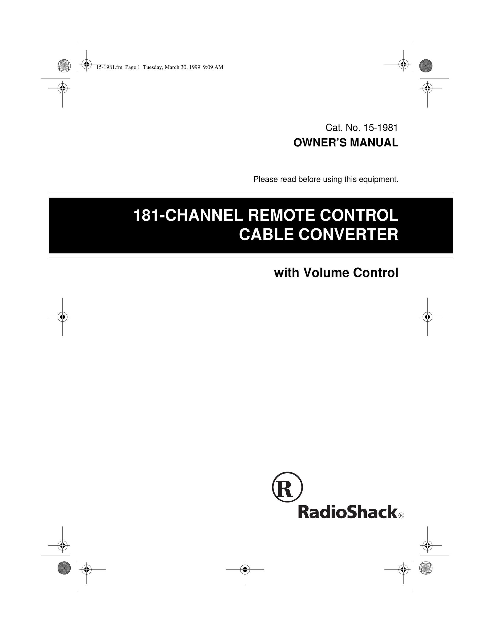 Samsung 15-1981 Universal Remote User Manual