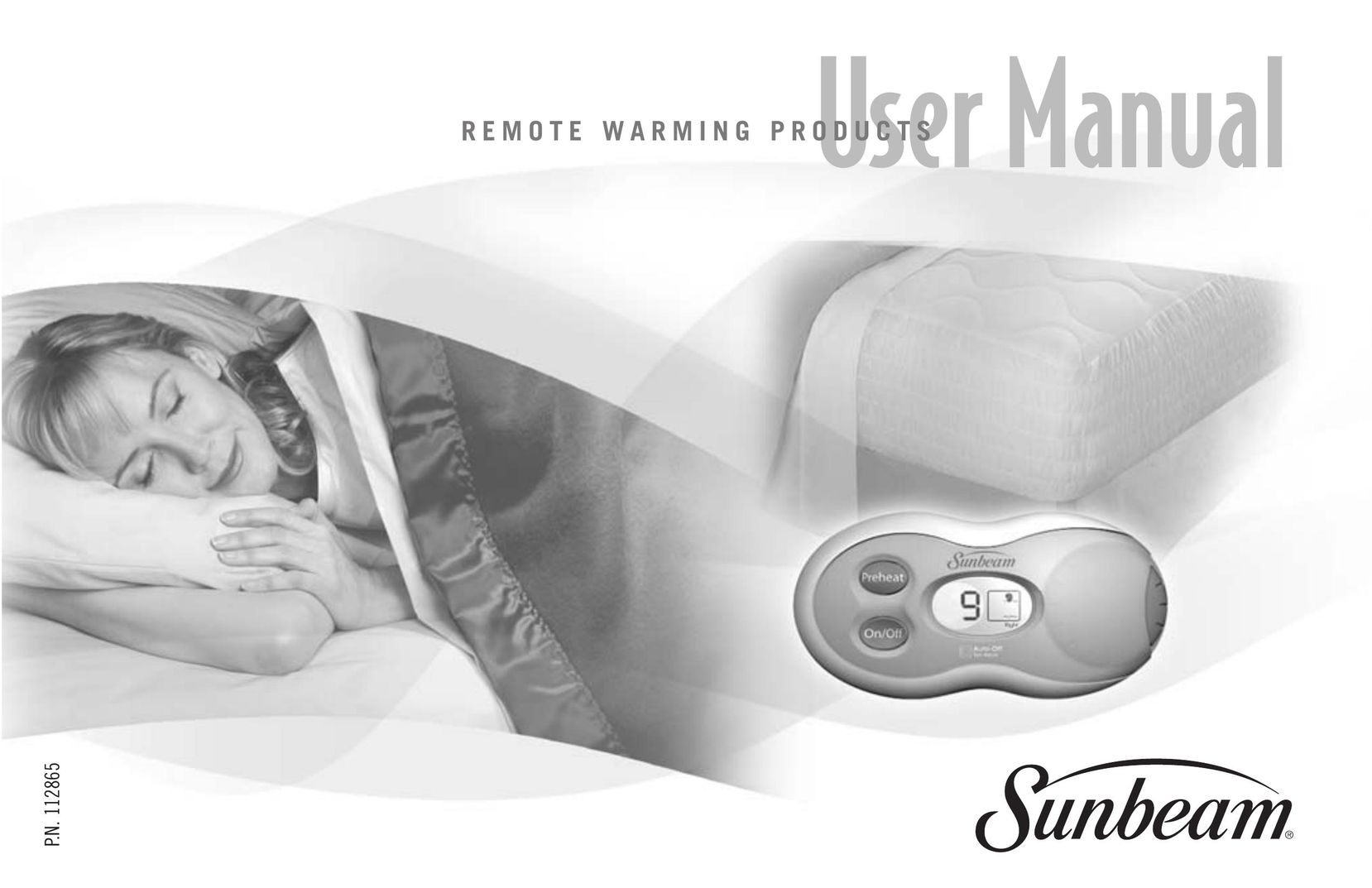 Sunbeam Bedding Remote Warming Products Universal Remote User Manual