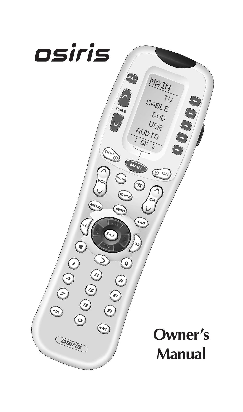 Universal Remote Control MX-3500 Universal Remote User Manual