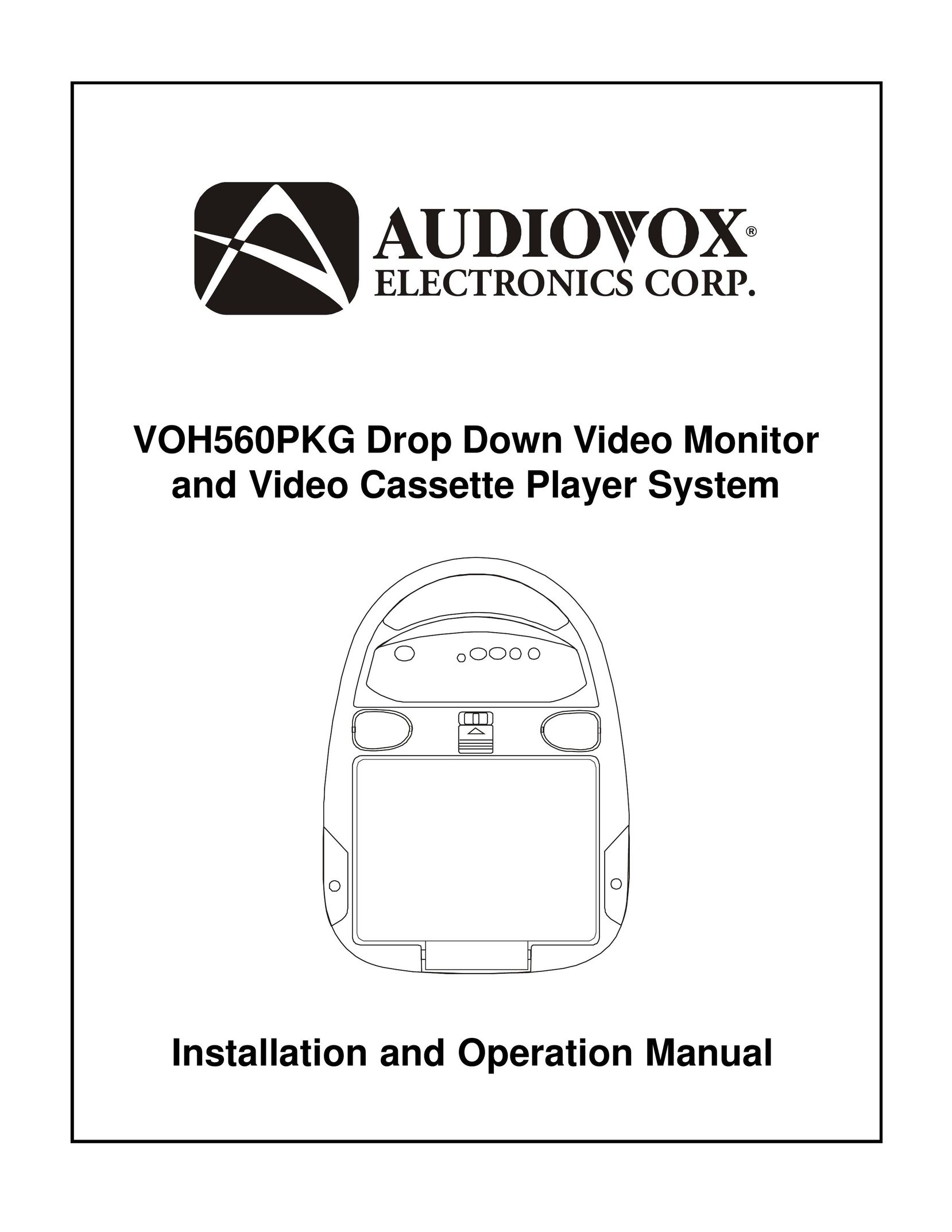 Audiovox VOH560PKG VCR User Manual