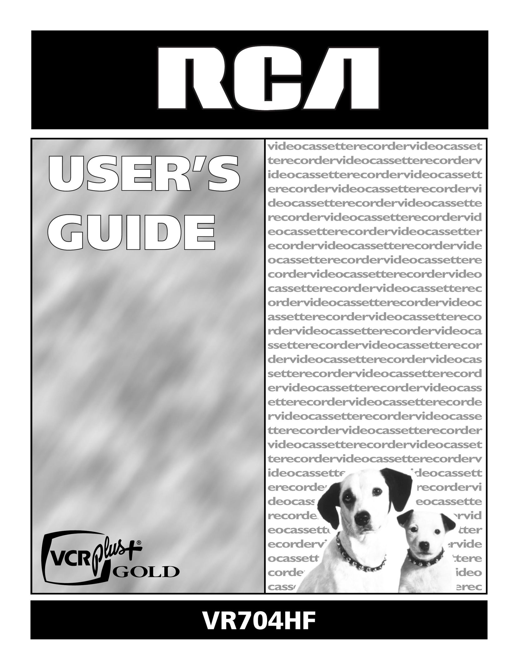 RCA RCA VCR User Manual
