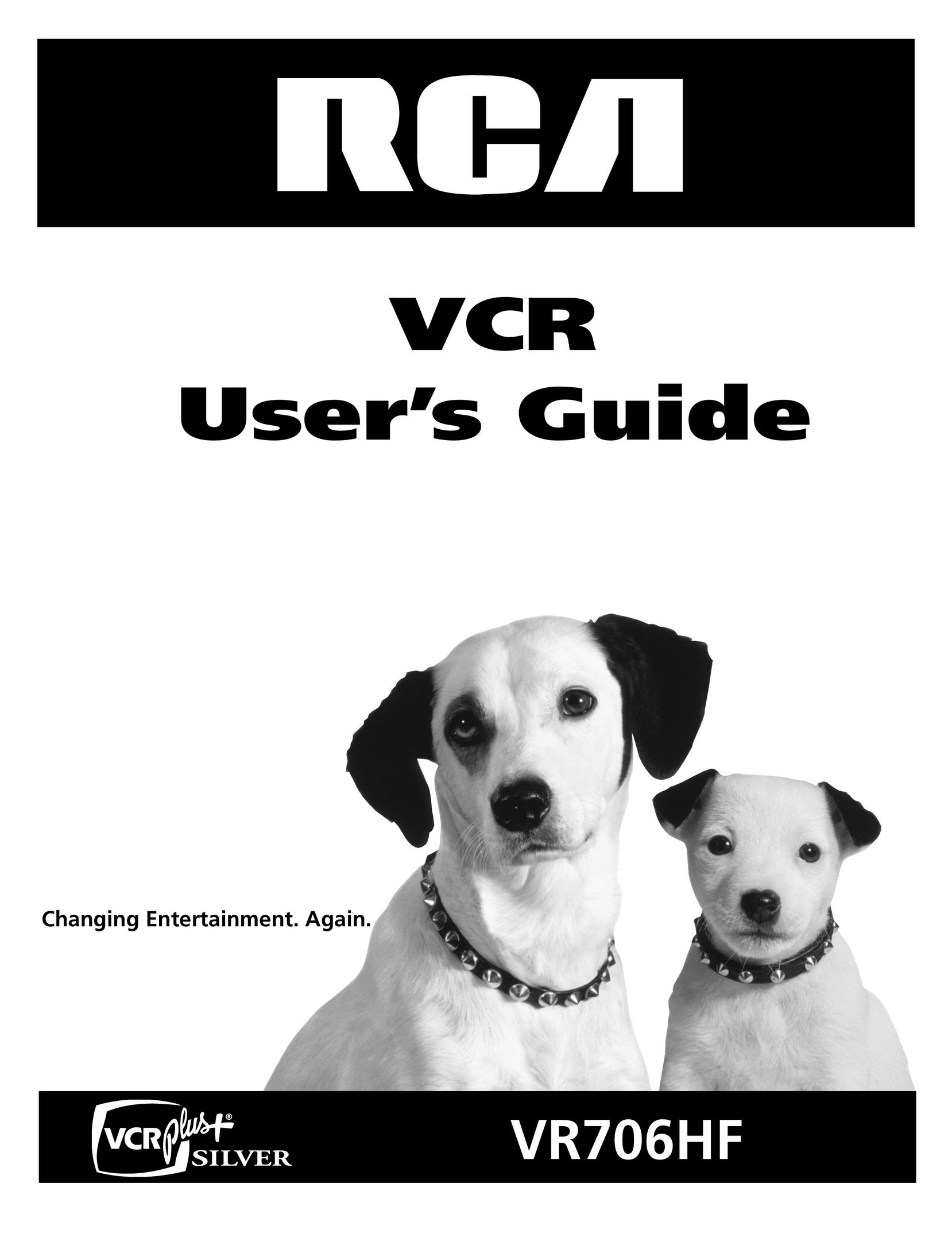 RCA VR706HF VCR User Manual