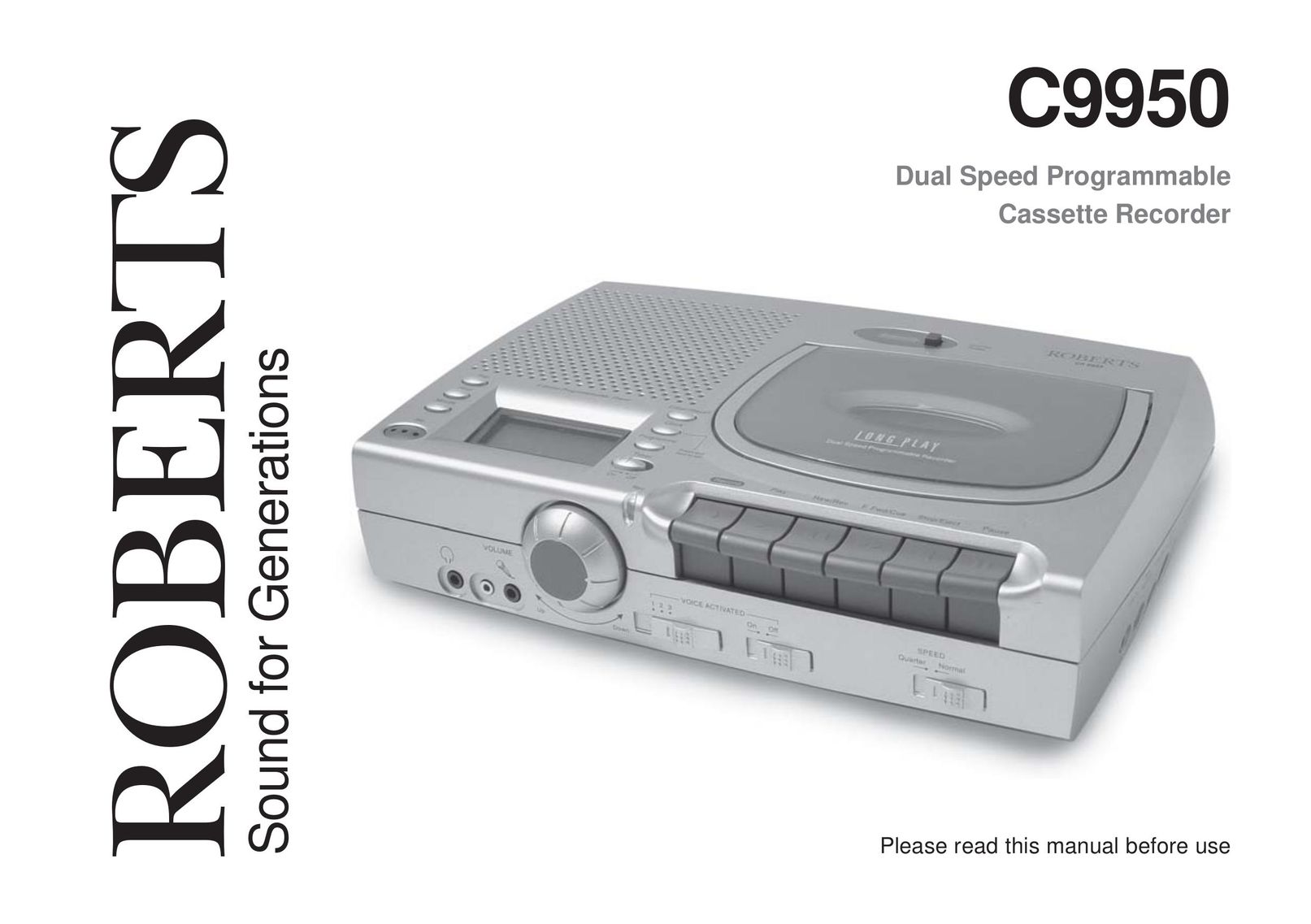 Roberts Radio C9950 VCR User Manual