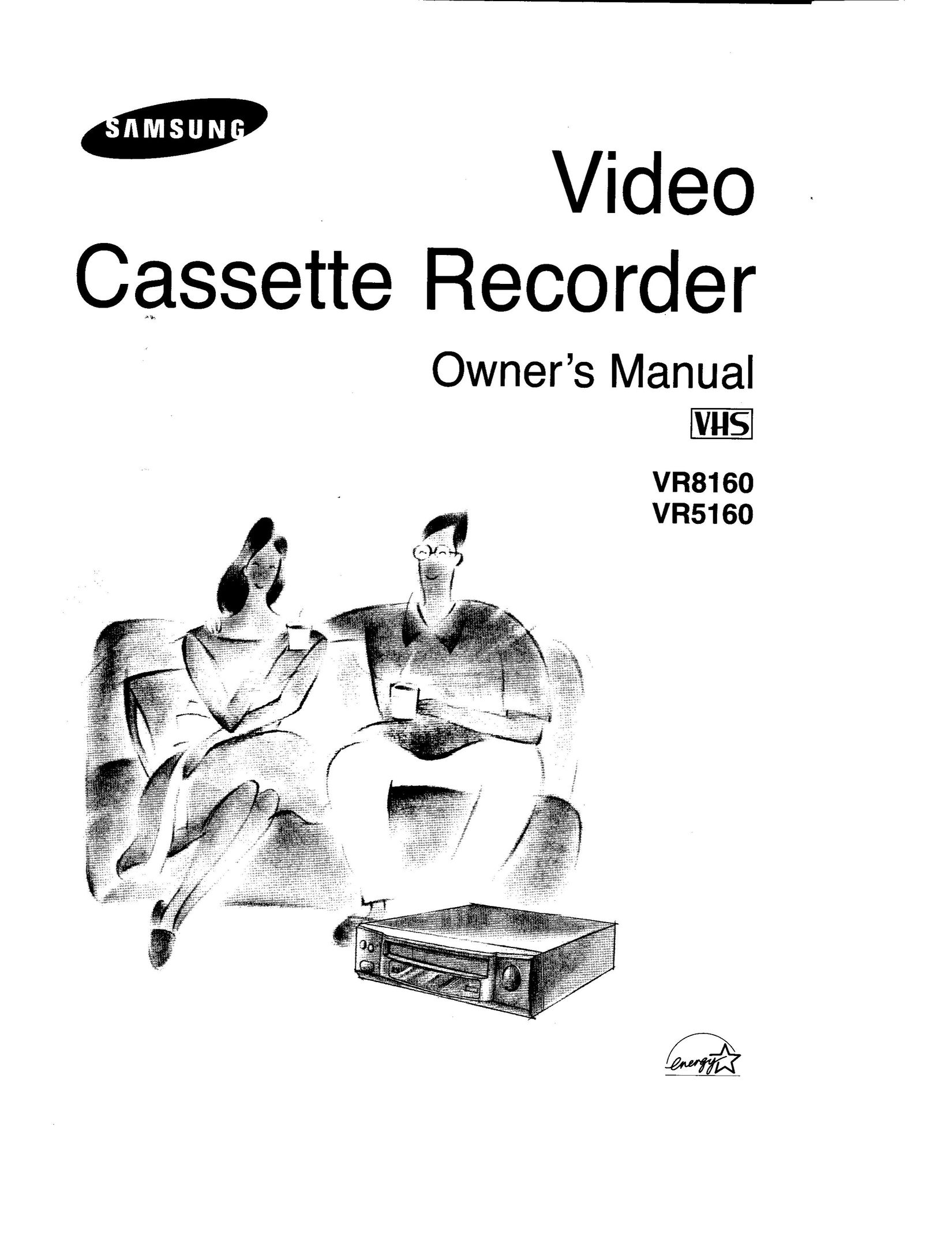 Samsung VR5160 VCR User Manual