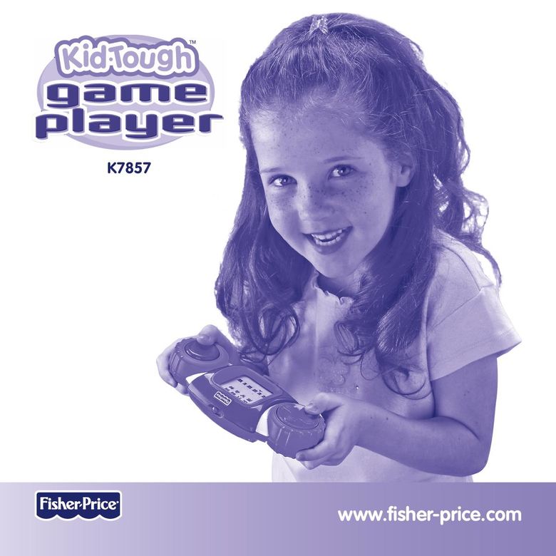 Fisher-Price K7857 Handheld Game System User Manual