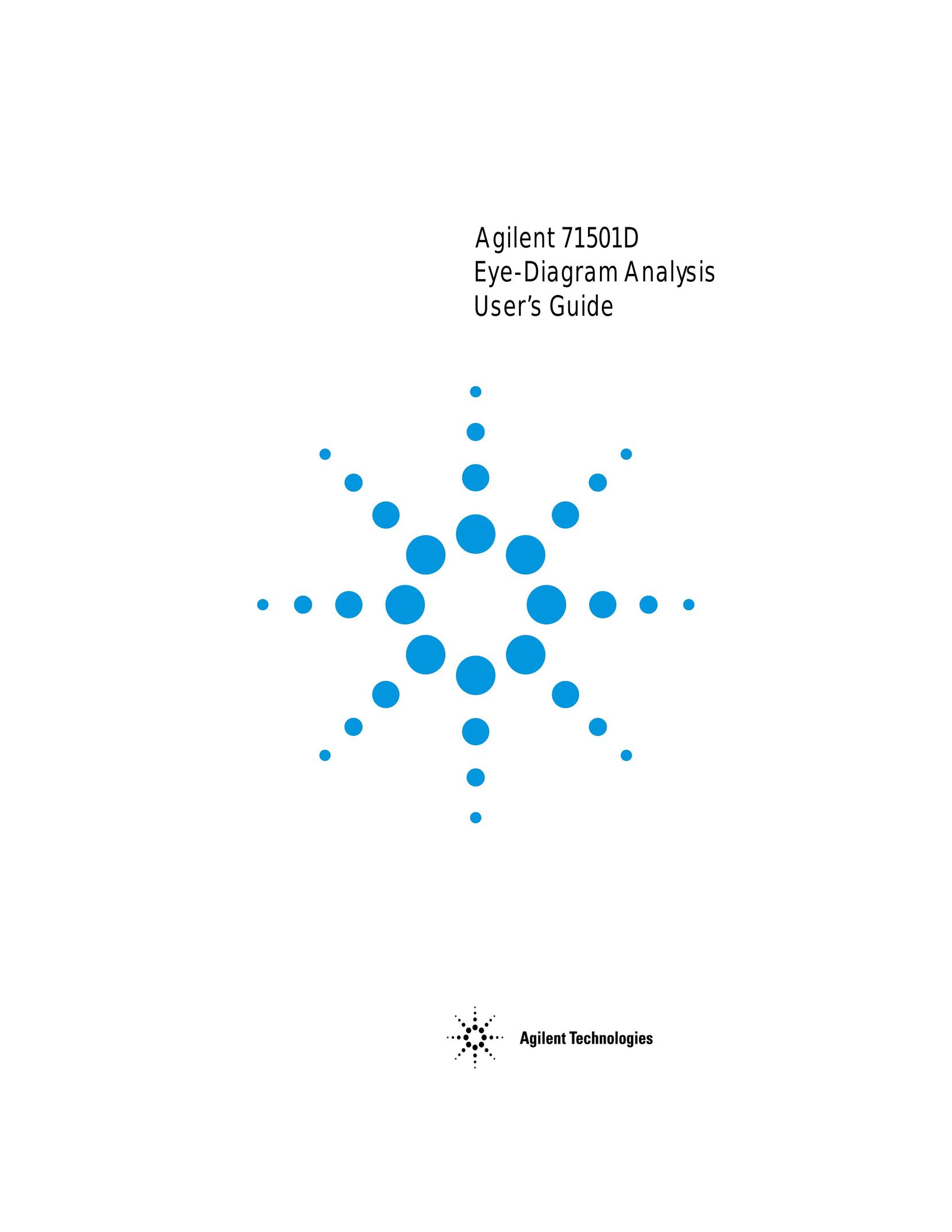 Agilent Technologies 71501D Video Eyeware User Manual
