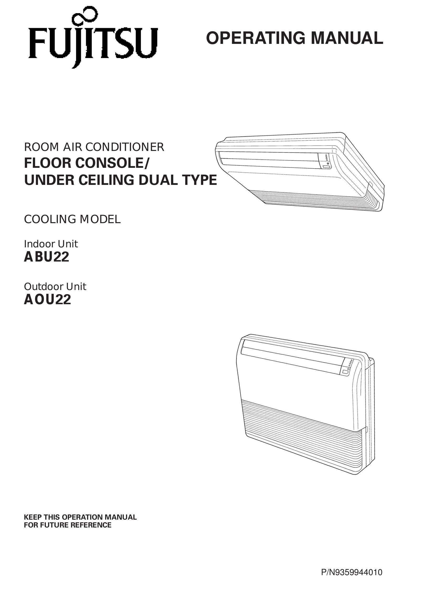 Fujitsu ABO22 Video Game Console User Manual