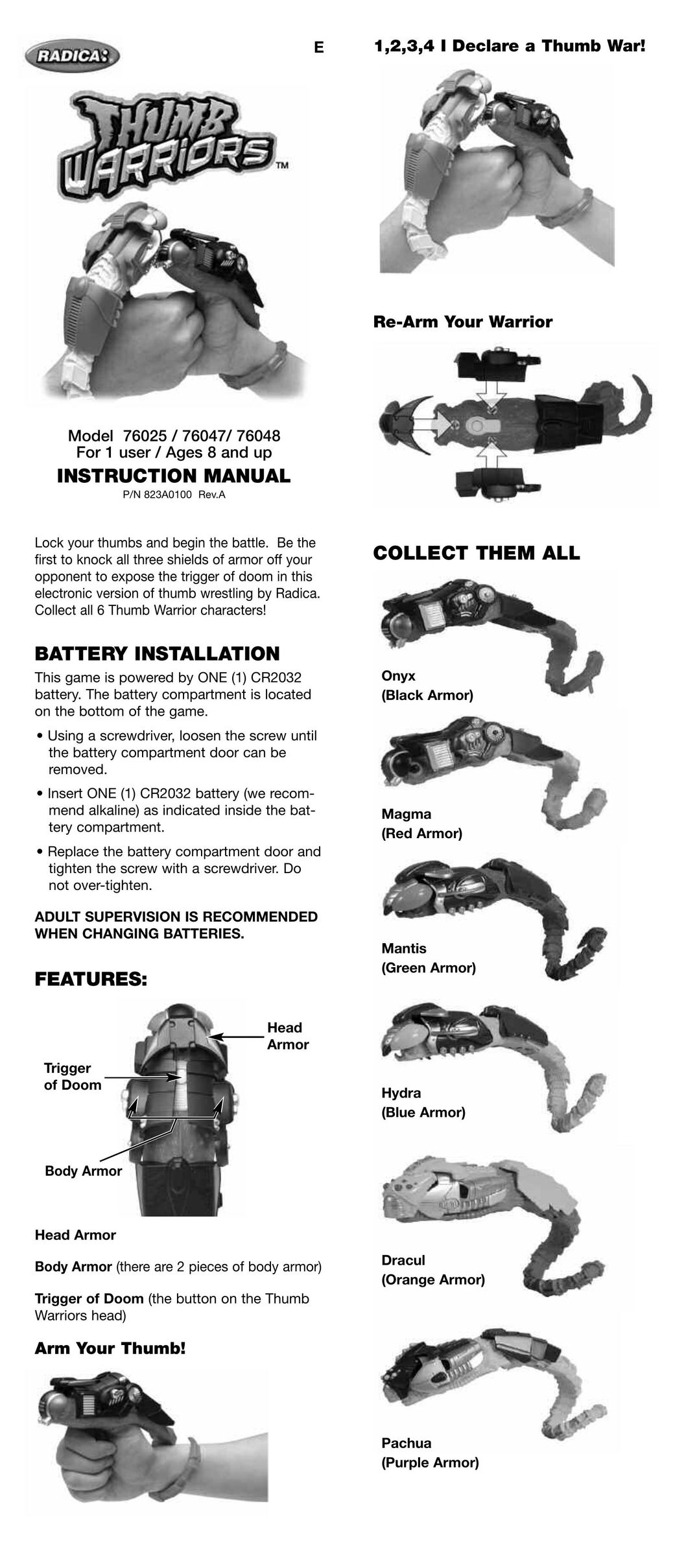 Magma 76025 Video Game Console User Manual