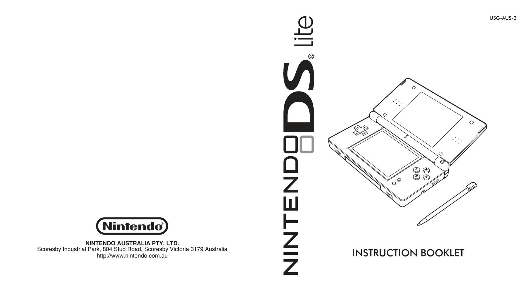Nintendo NDSUSGBMKB Video Game Console User Manual