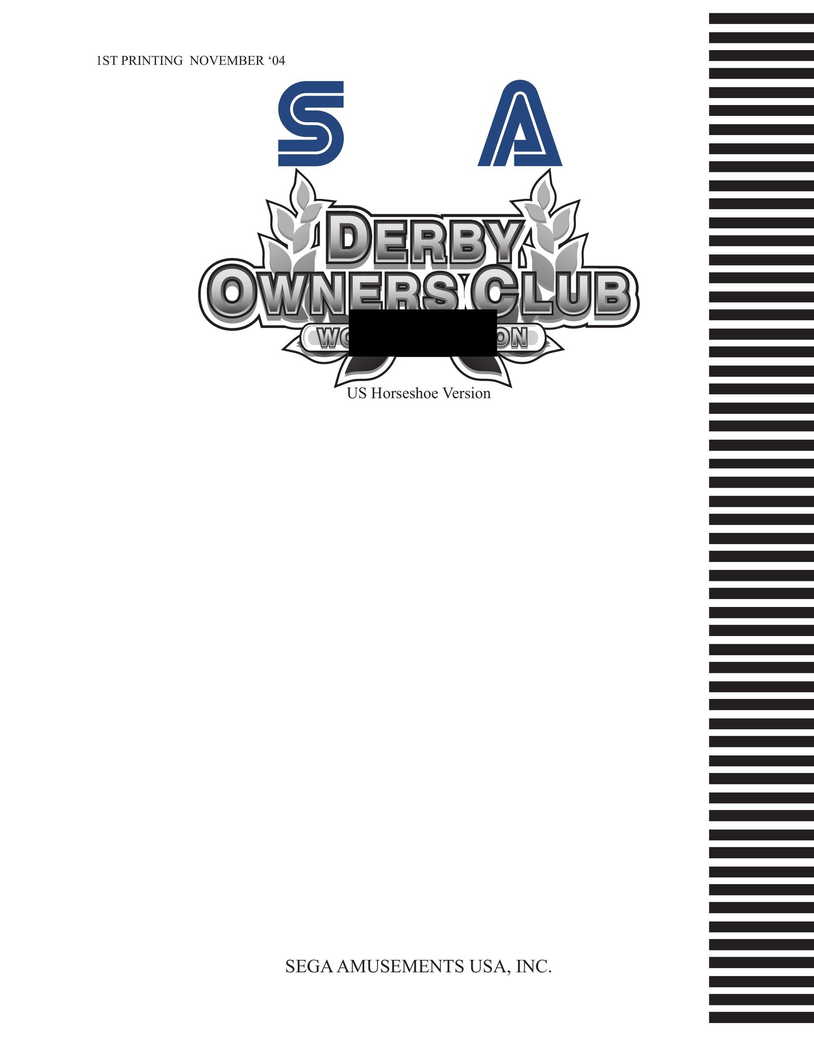 Sega LTM170E6-L04 Video Game Console User Manual