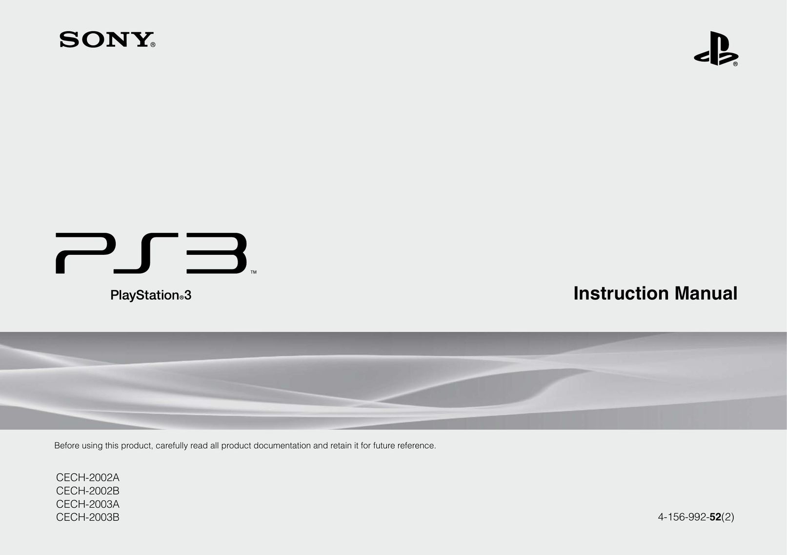 Sony CECH-2002A Video Game Console User Manual