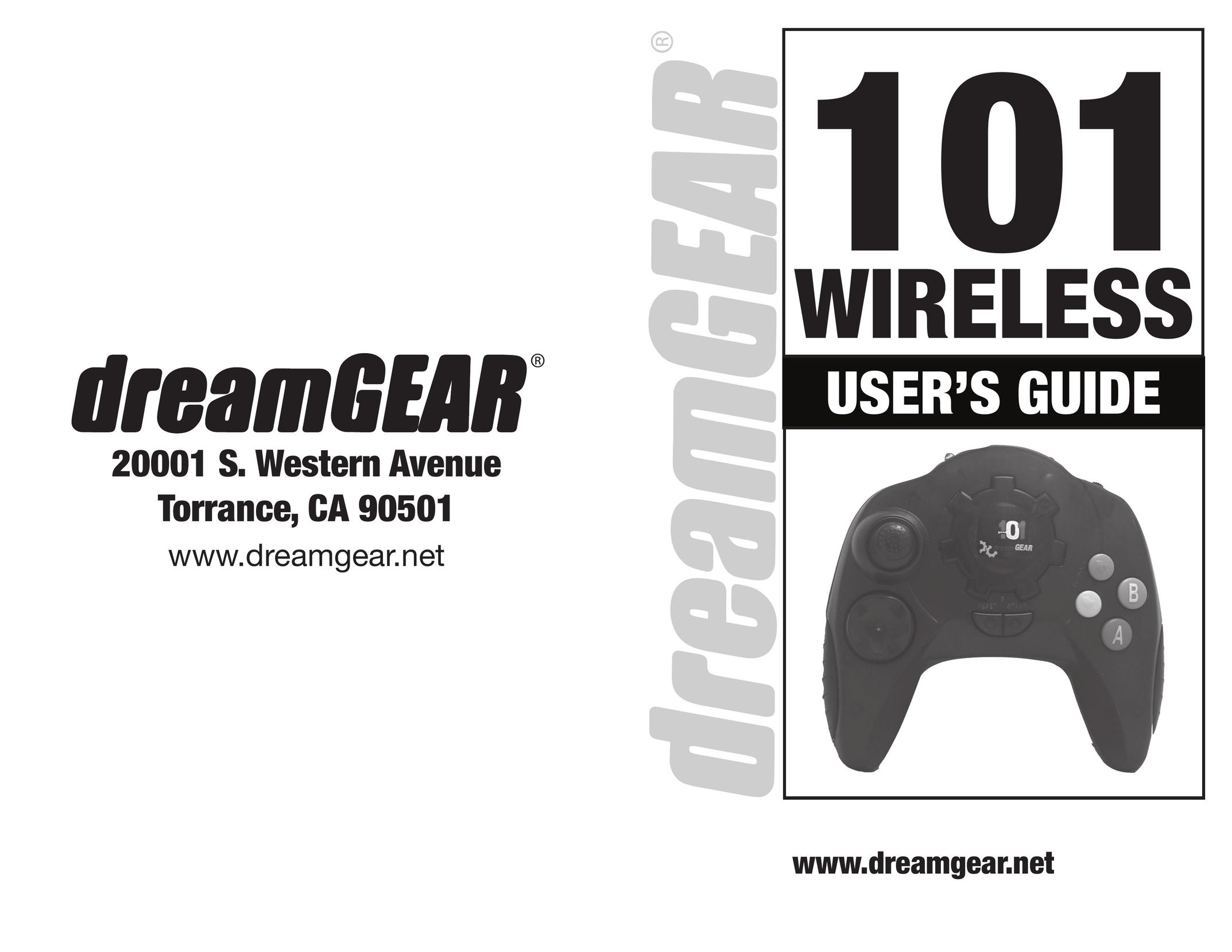 DreamGEAR 101 Wireless Video Game Controller User Manual
