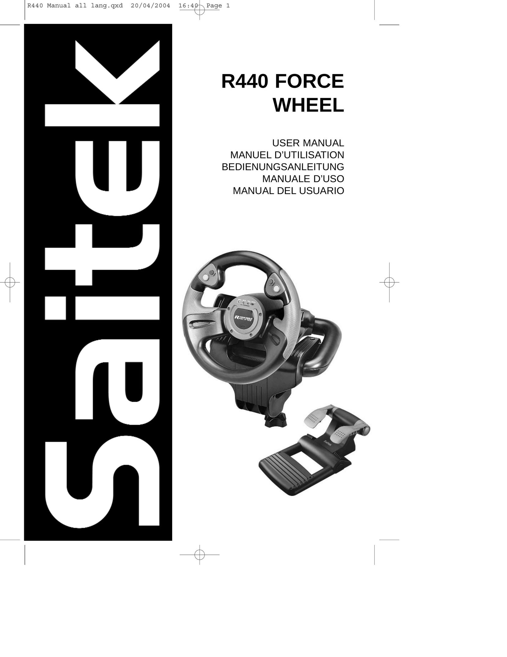 Saitek R440 Video Game Controller User Manual