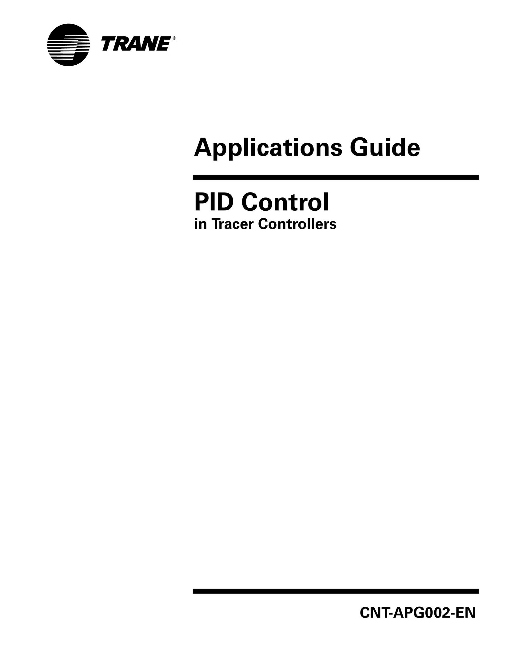 Trane PID Control Video Game Controller User Manual