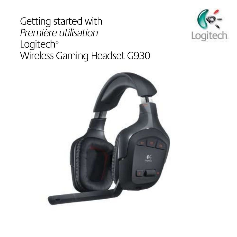 Logitech G930 Video Game Headset User Manual
