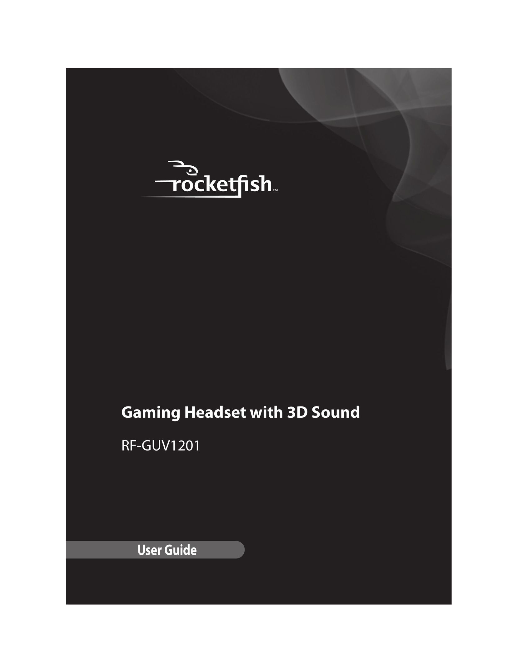 RocketFish RF-GUV1201 Video Game Headset User Manual
