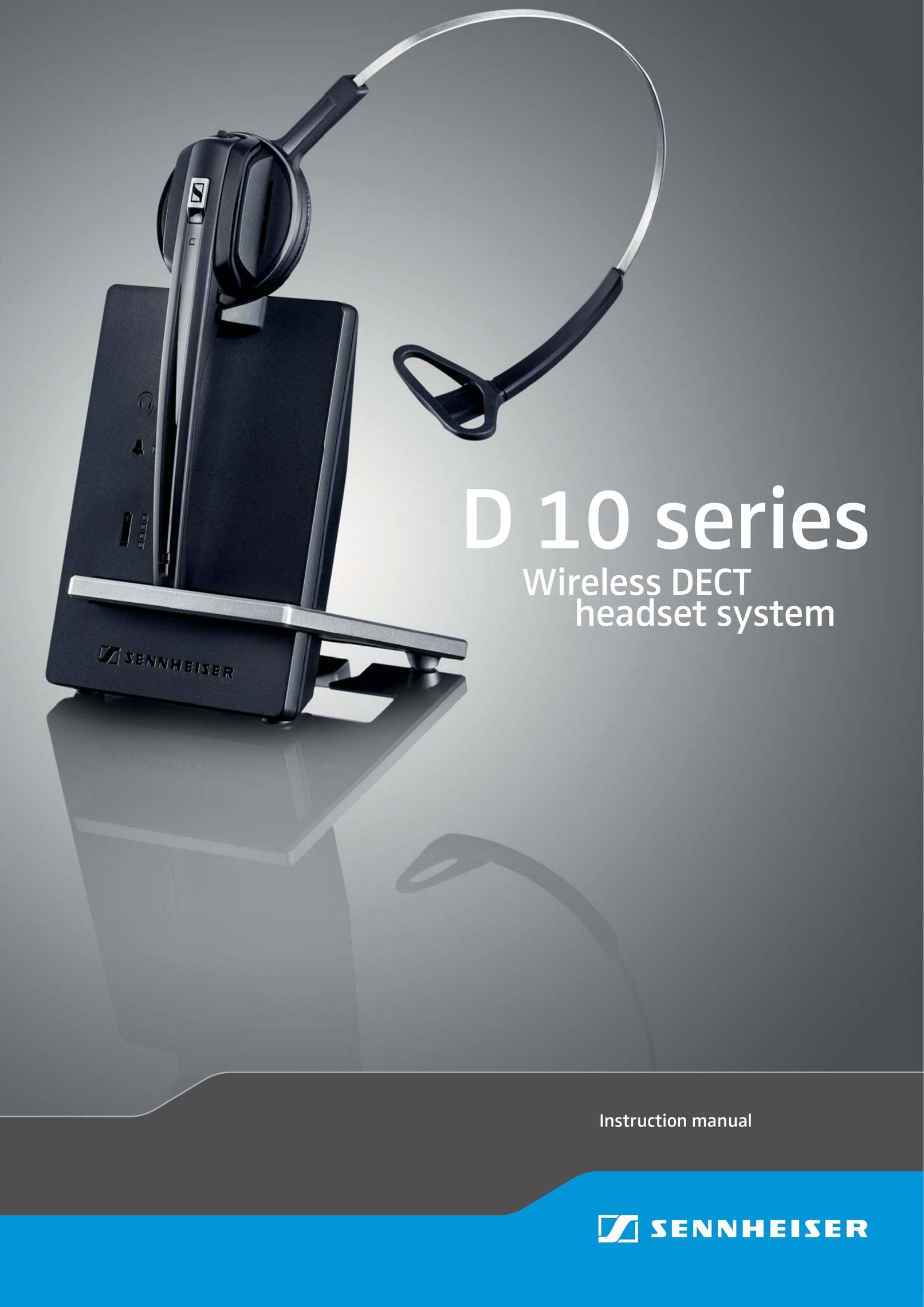 Sennheiser D 10 Video Game Headset User Manual