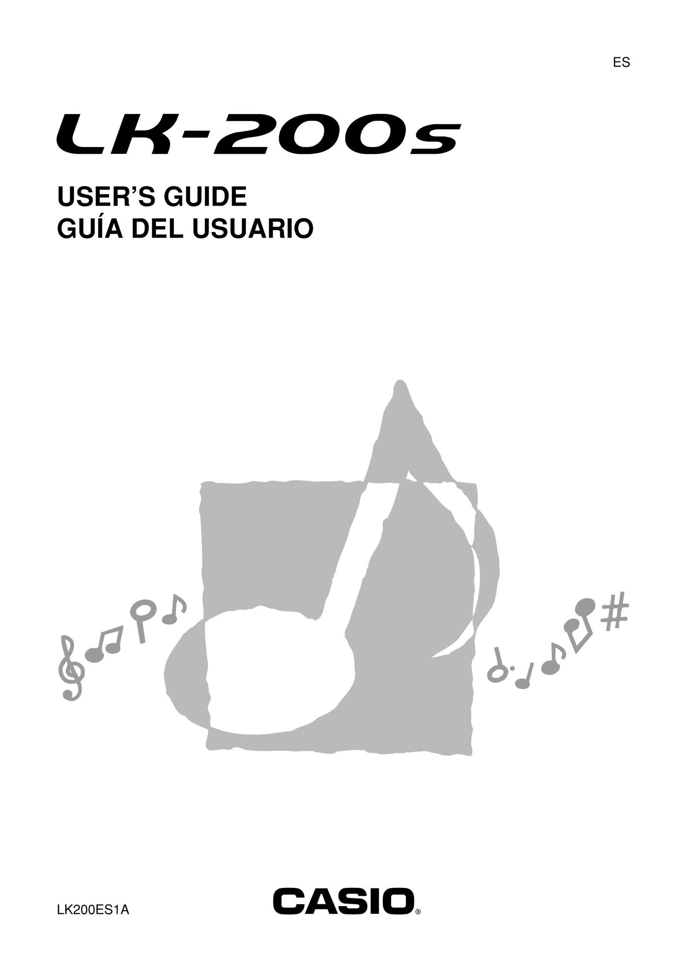 Casio LK200ES1A Video Game Keyboard User Manual