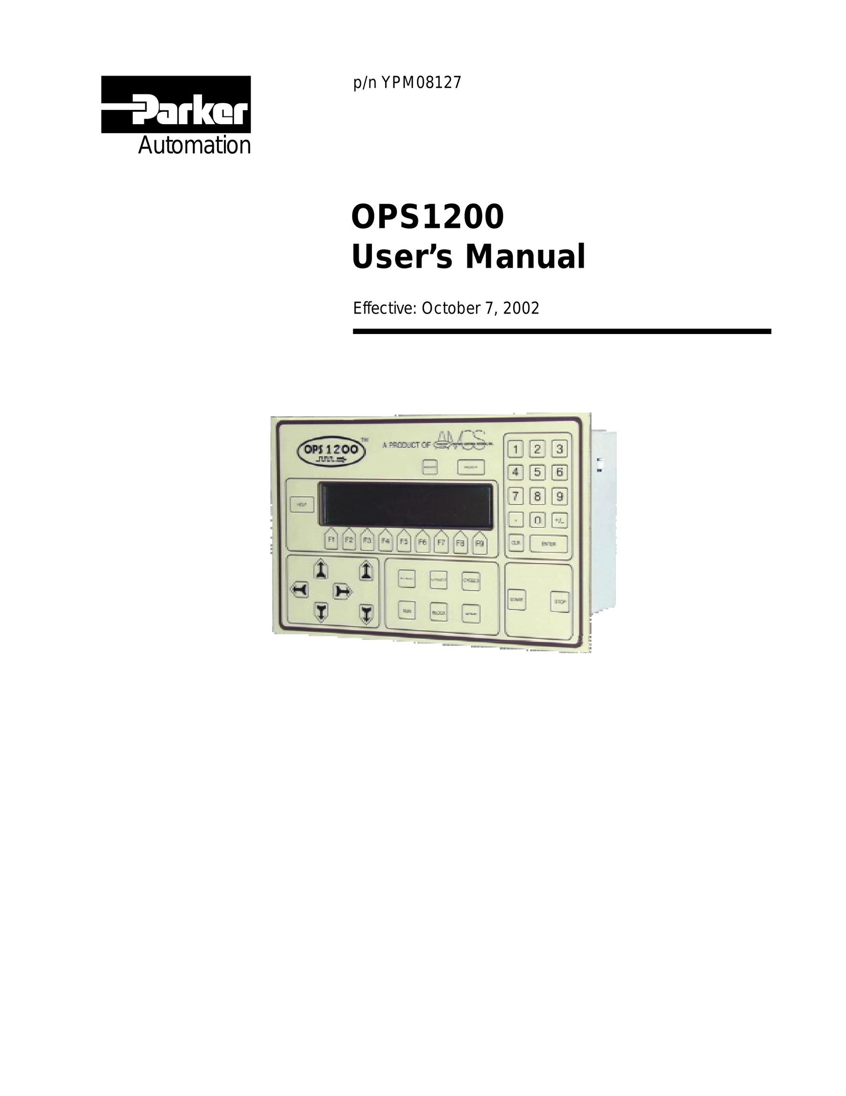 Parker  Products OPS1200 Video Game Keyboard User Manual
