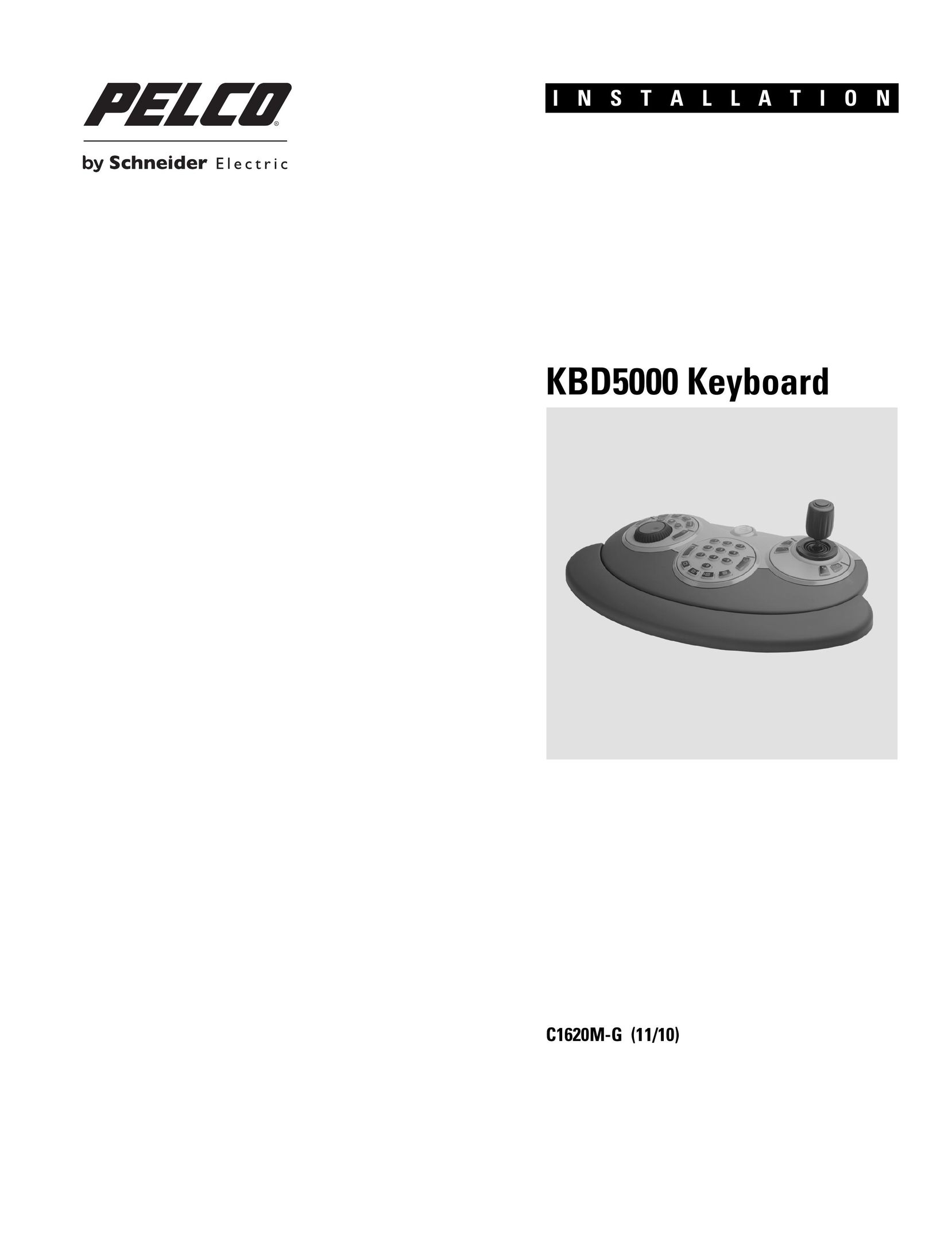 Pelco KBD5000 Video Game Keyboard User Manual