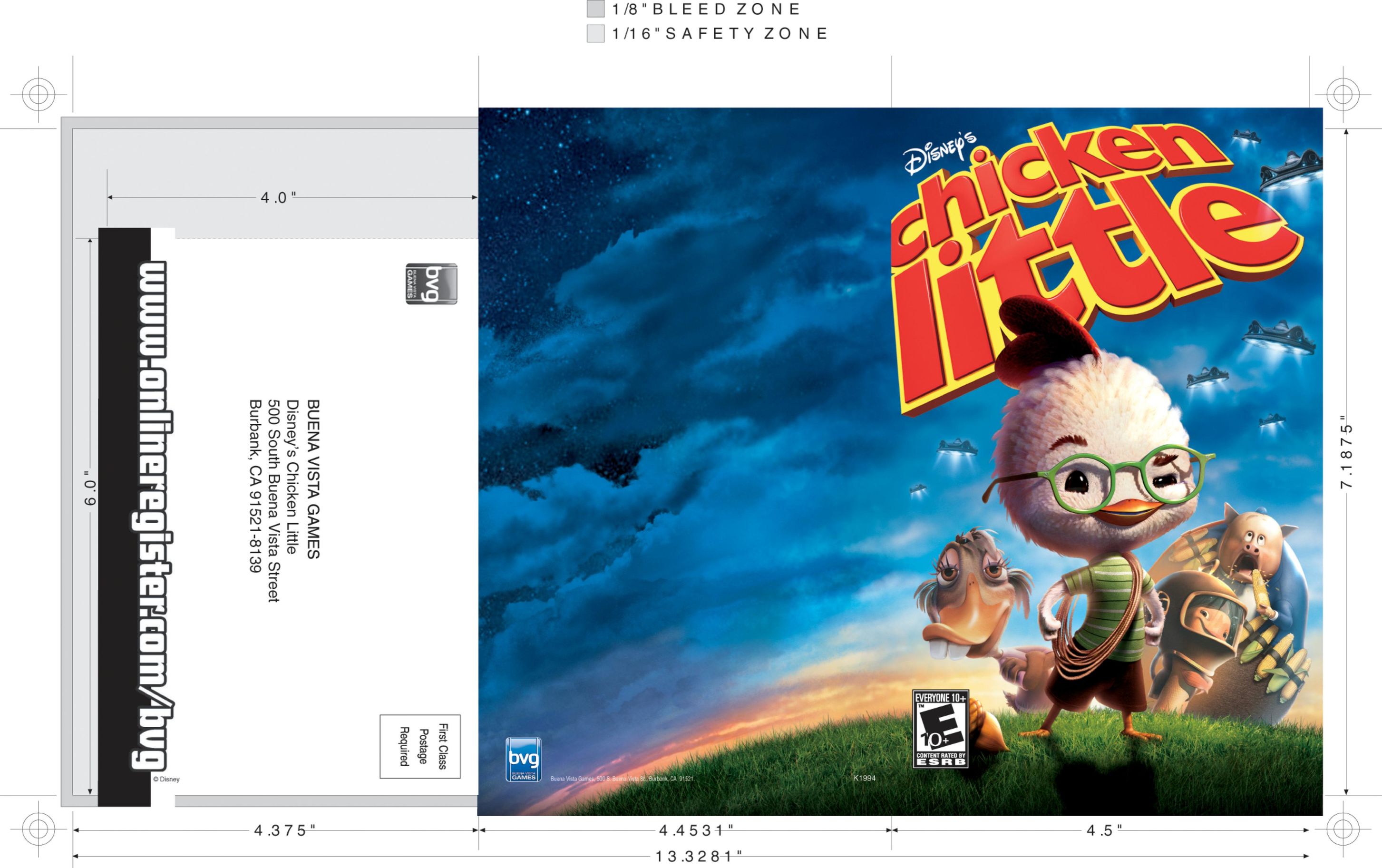Disney Interactive Studios Chicken Little for PlayStation 2 Video Games User Manual