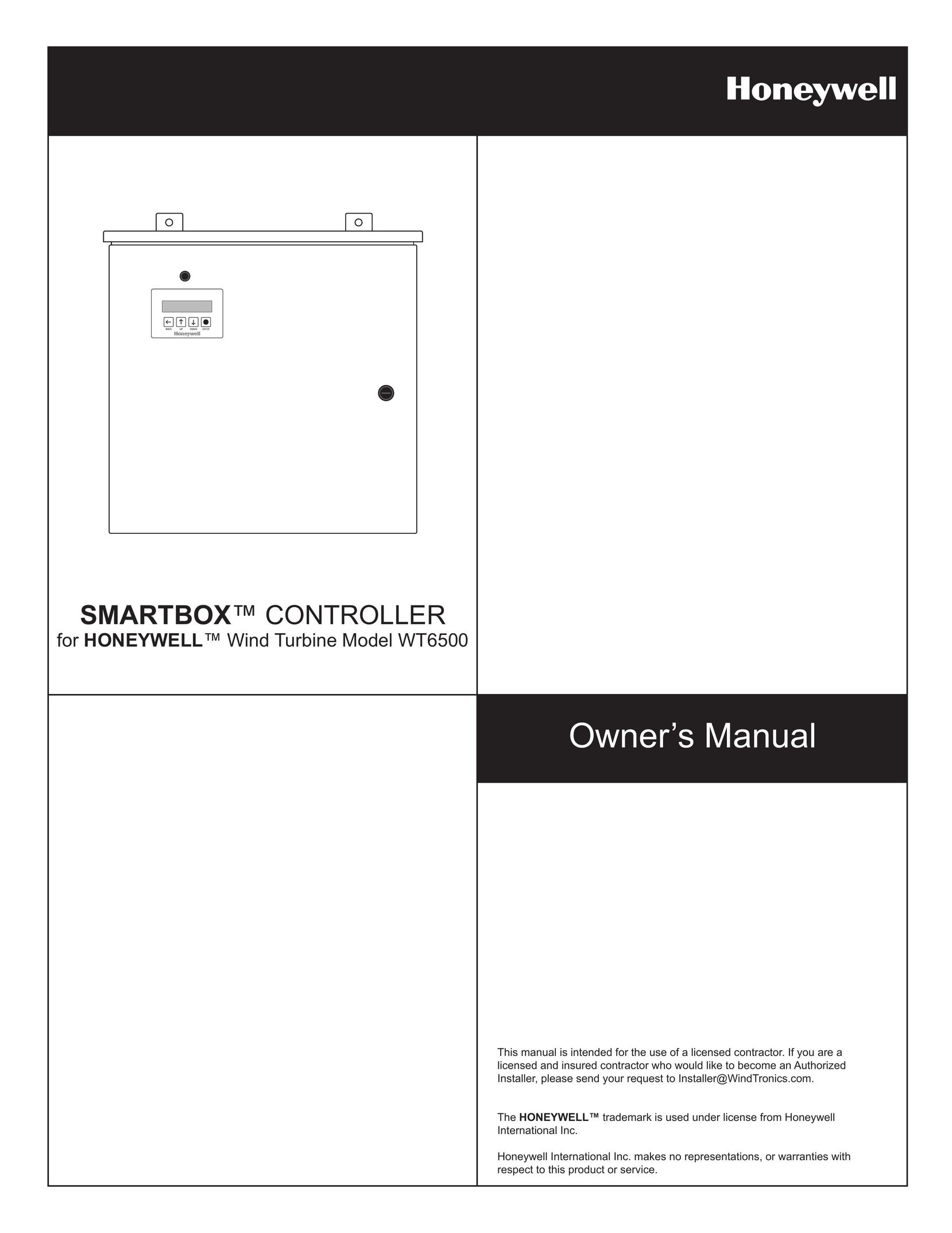 Honeywell WT6500 Video Games User Manual