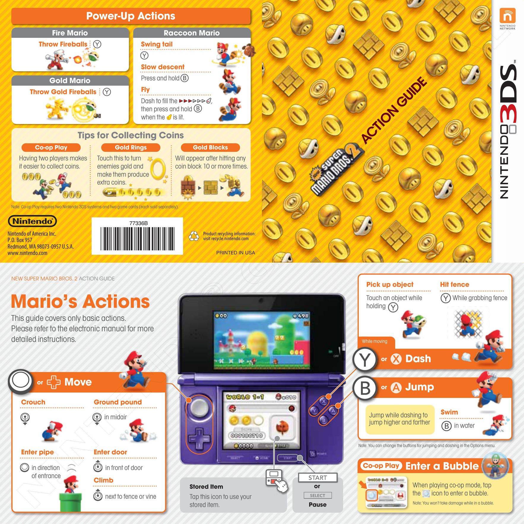 Nintendo 45496742072 Video Games User Manual