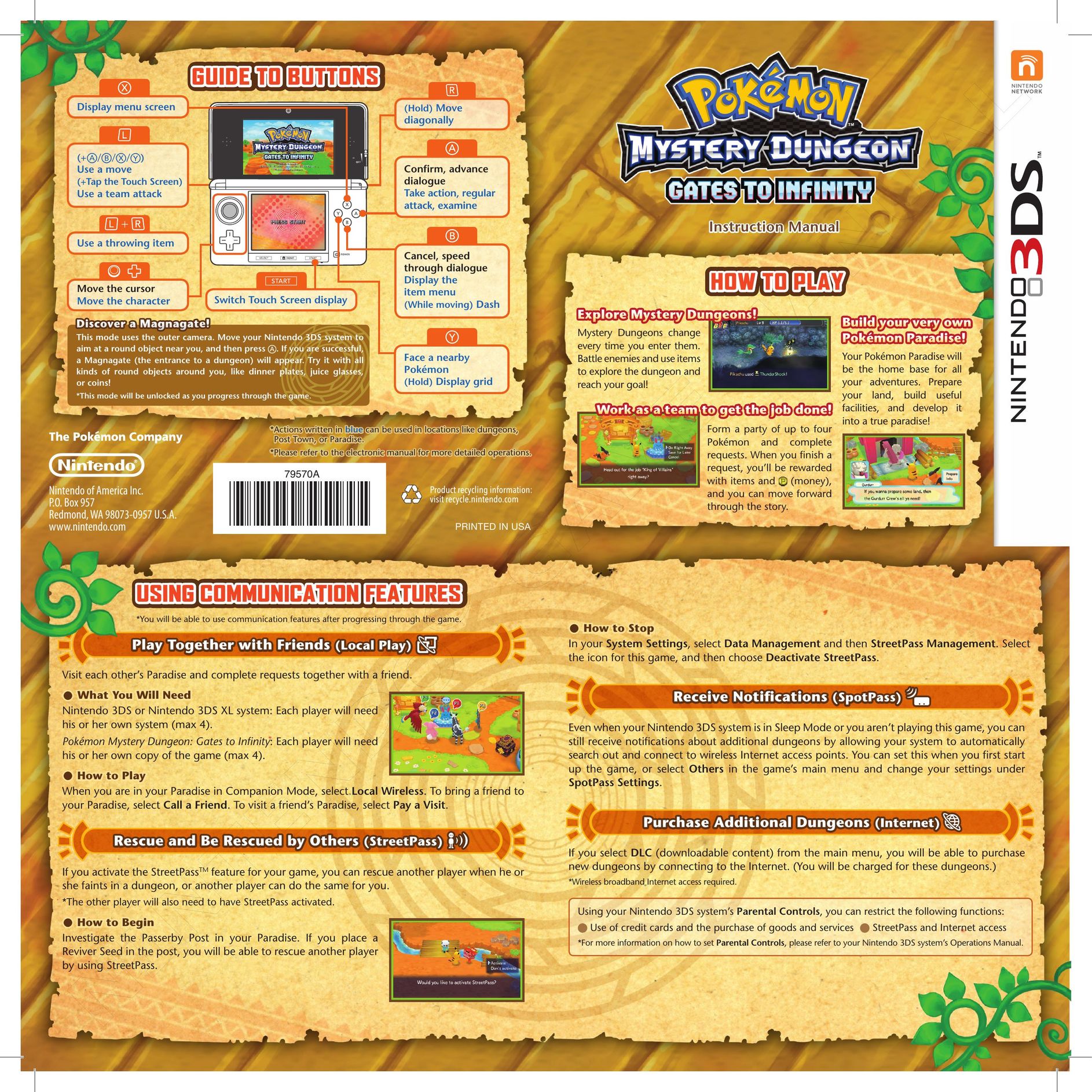 Nintendo 45496742379 Video Games User Manual