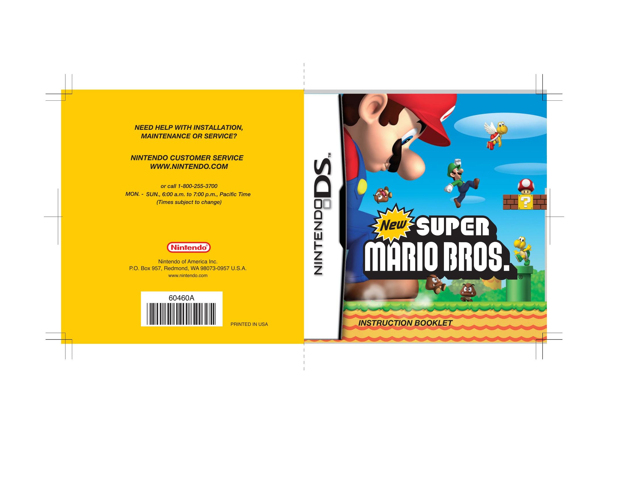 Nintendo 45496901738 Video Games User Manual
