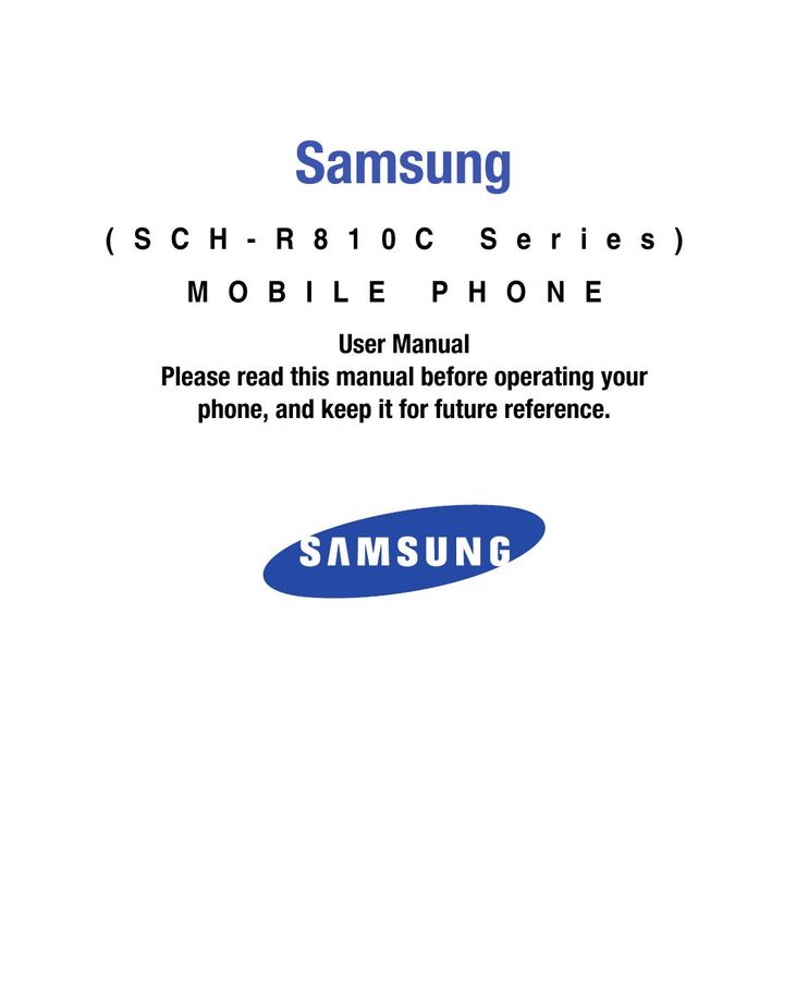 Samsung SCH-R810C Video Games User Manual