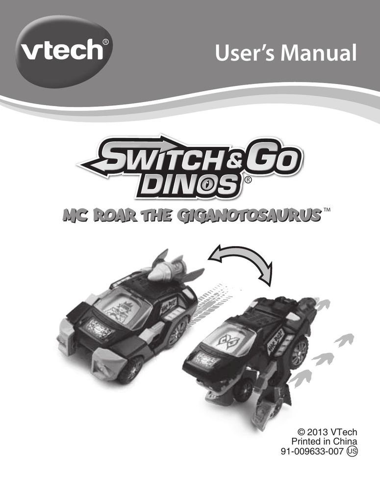 VTech 91-009633-007 US Video Games User Manual