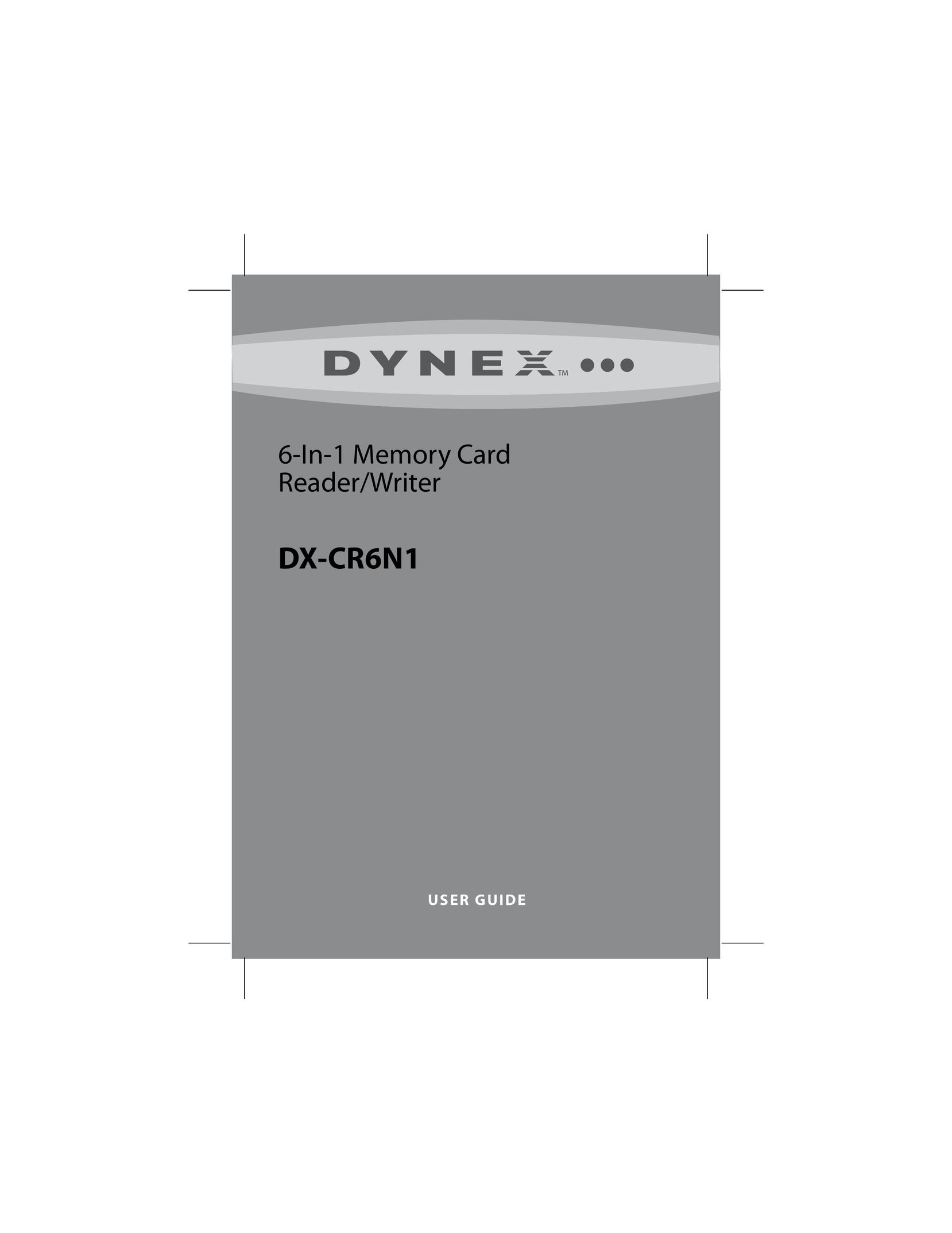 Dynex DX-CR6N1 Video Gaming Accessories User Manual