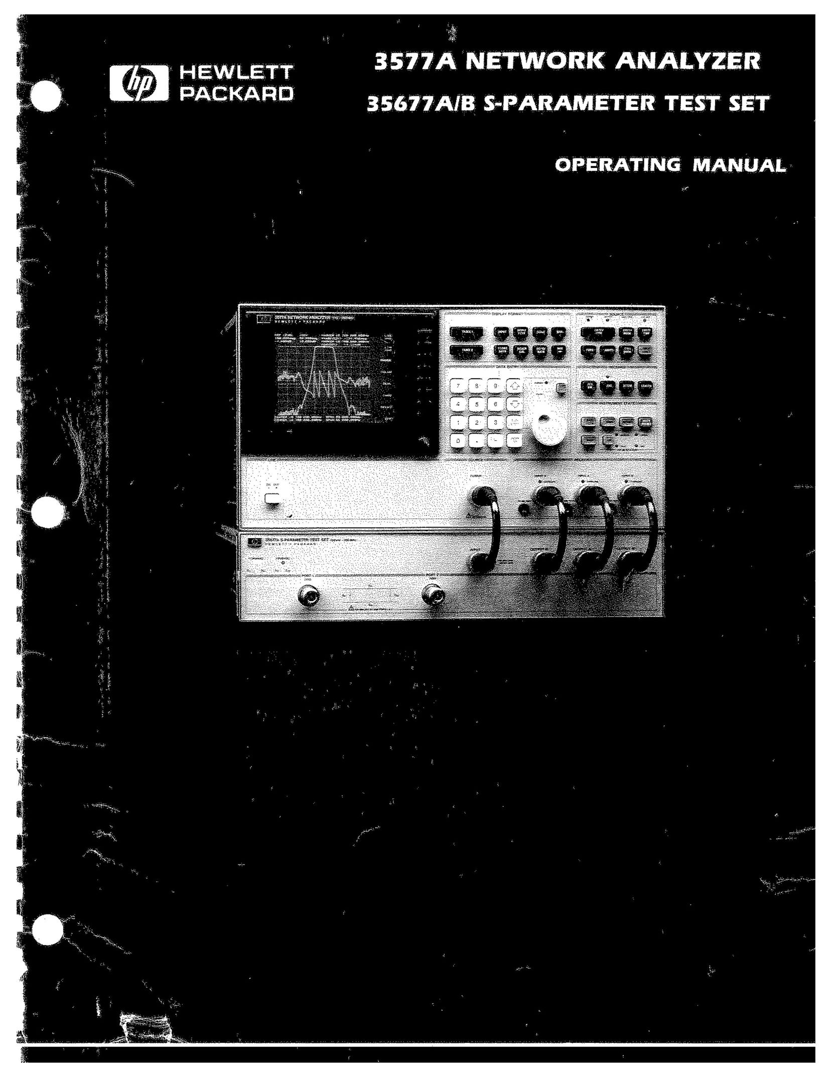 HP (Hewlett-Packard) 3577a Video Gaming Accessories User Manual