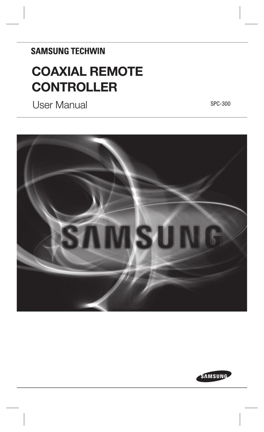 Samsung SPC-300 Video Gaming Accessories User Manual