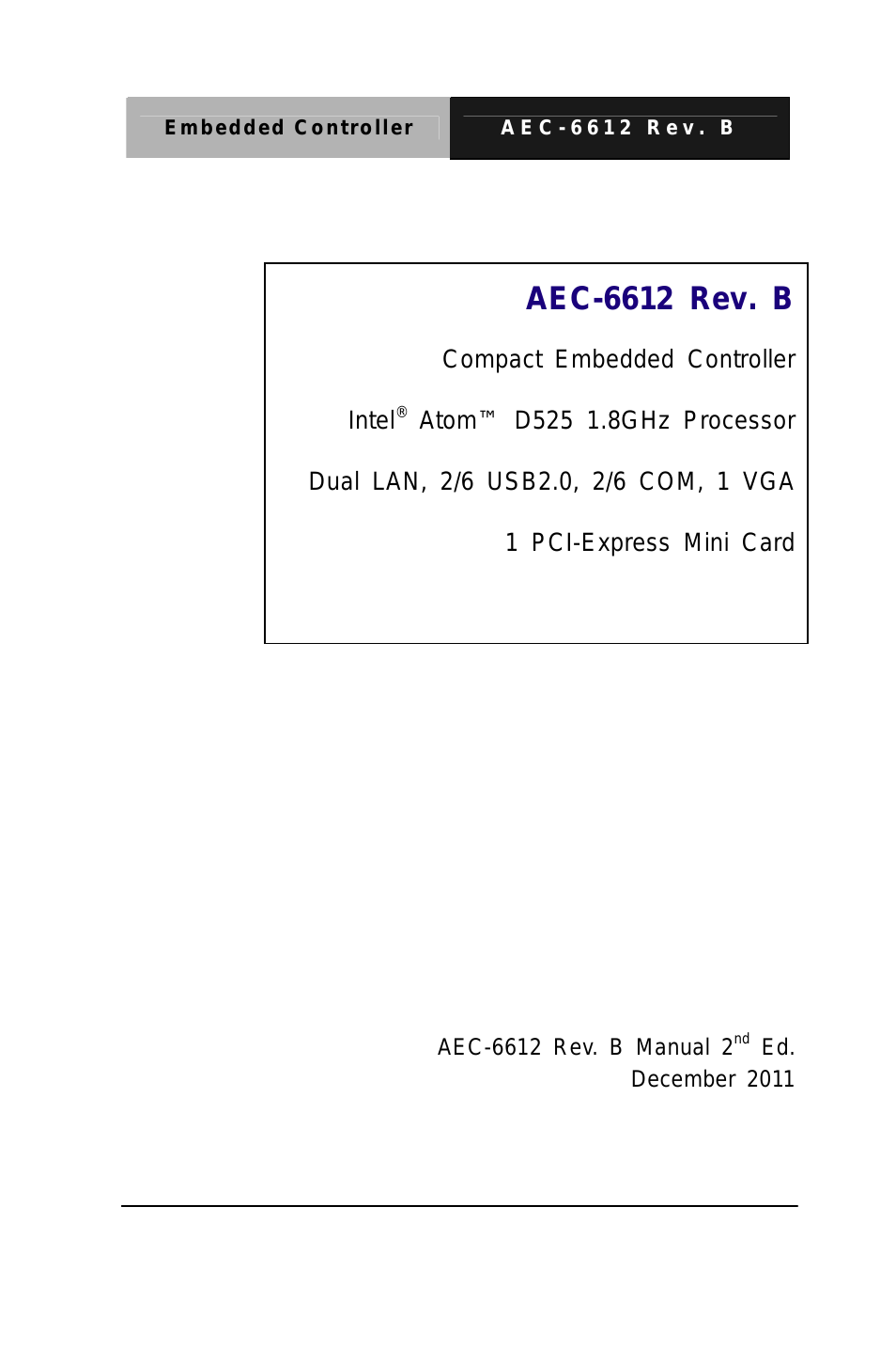 AEC-6612 Rev.B