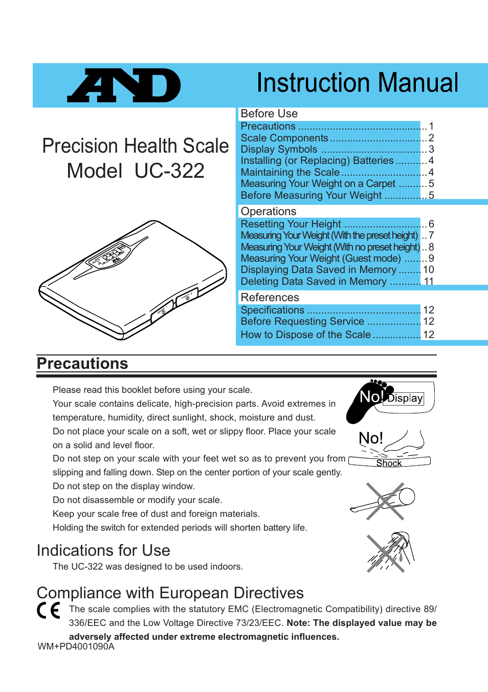 Precision Health Scale UC-322