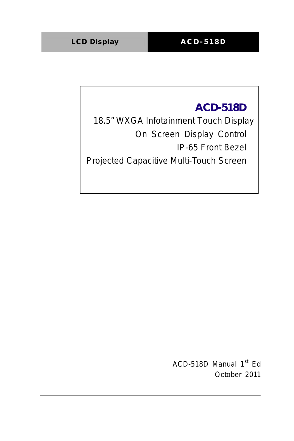 ACD-518D
