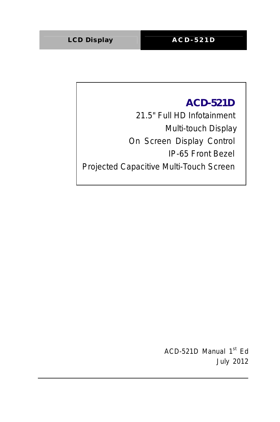 ACD-521D