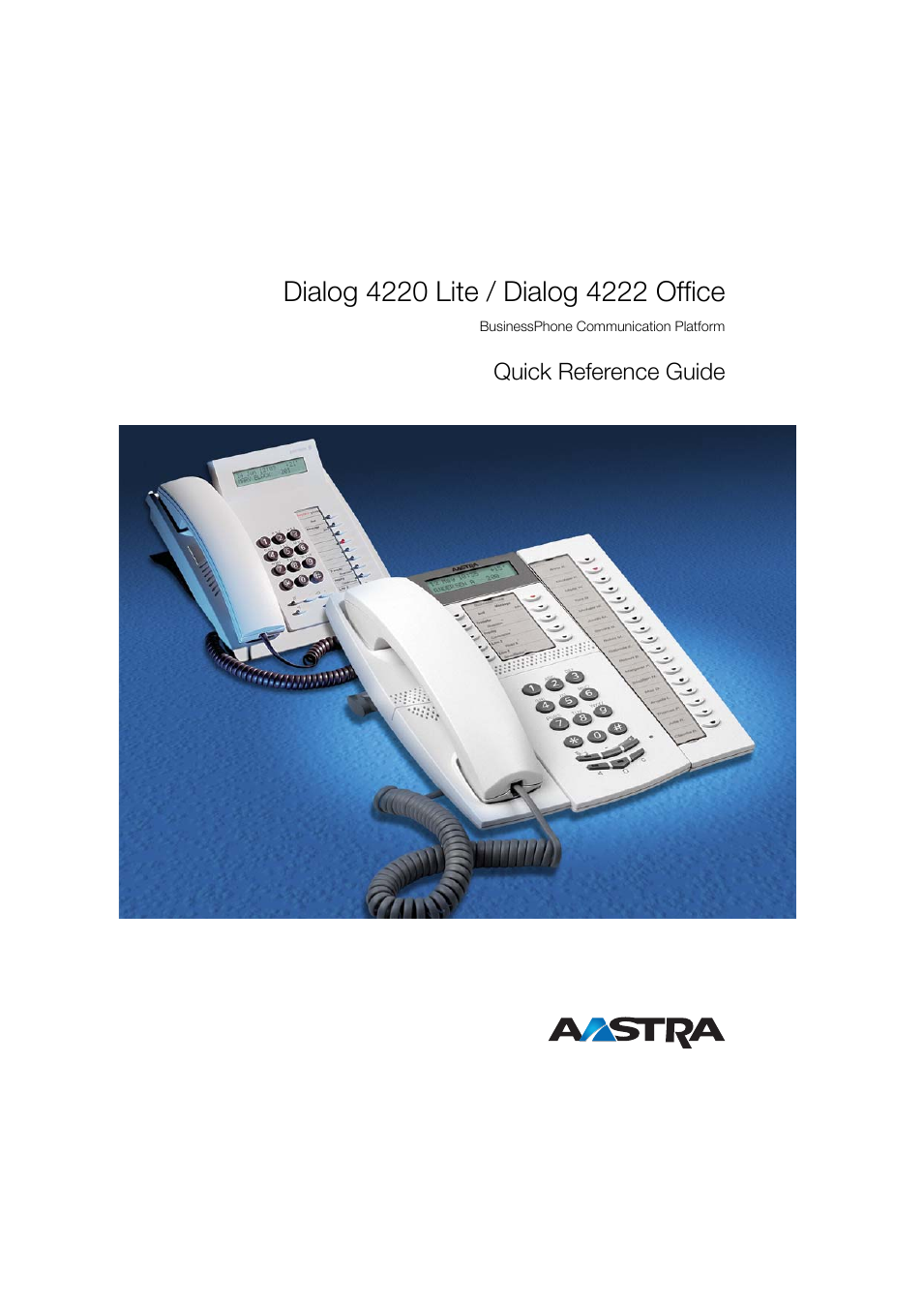 4222 Office for BusinessPhone Quick Reference Guide