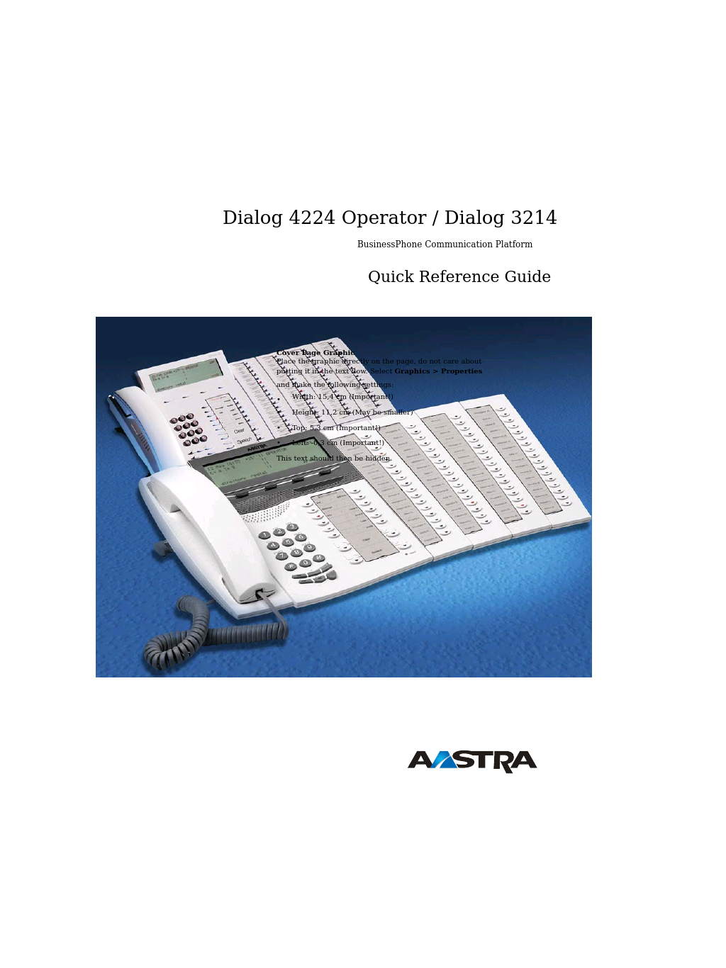 4224 Operator for BusinessPhone Quick Reference Guide